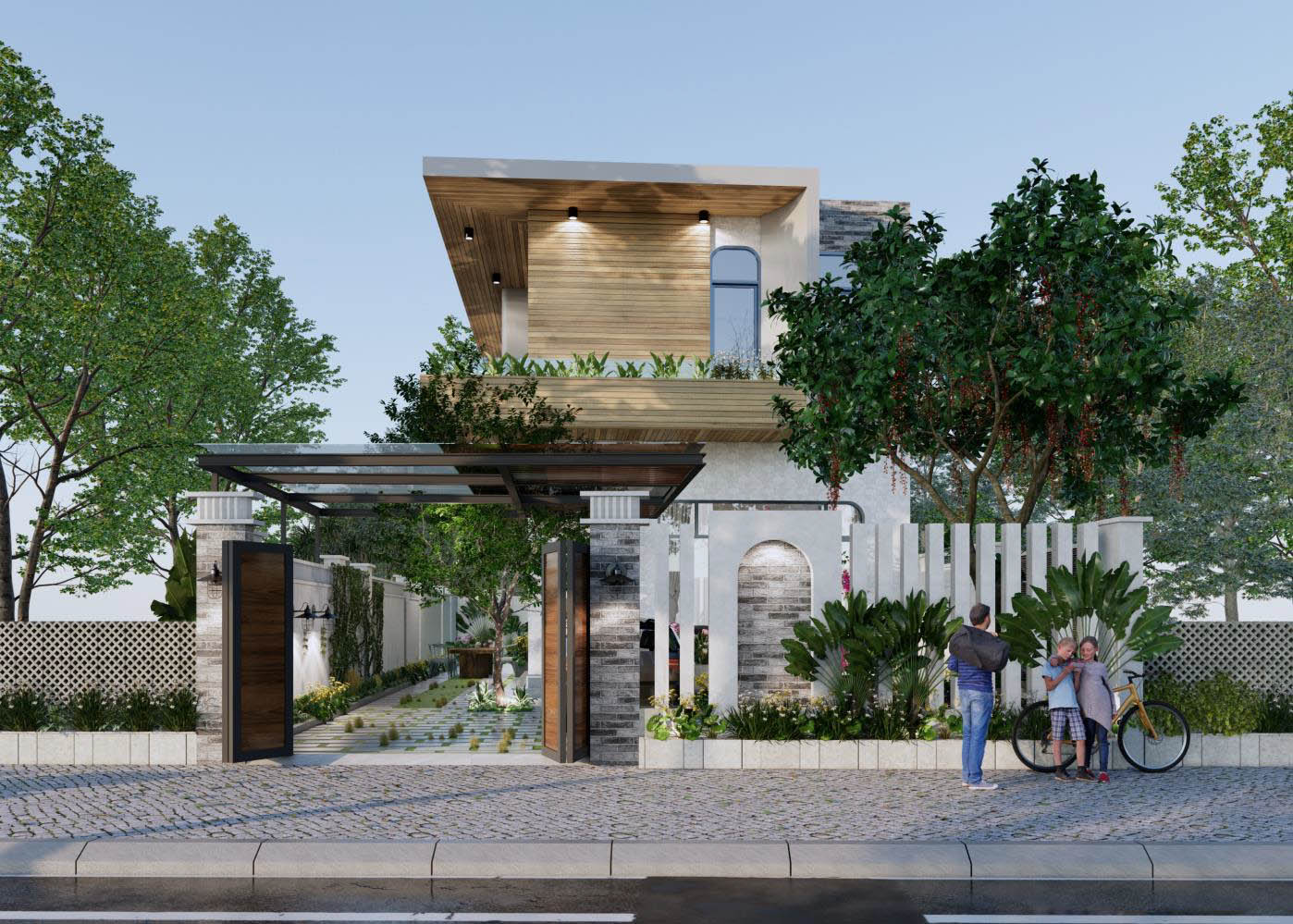 CÔNG TRÌNH: BIỆT THỰ NGHỈ DƯỠNG, CHỦ ĐẦU TƯ: ANH NGUYỄN HỮU KHÁNH