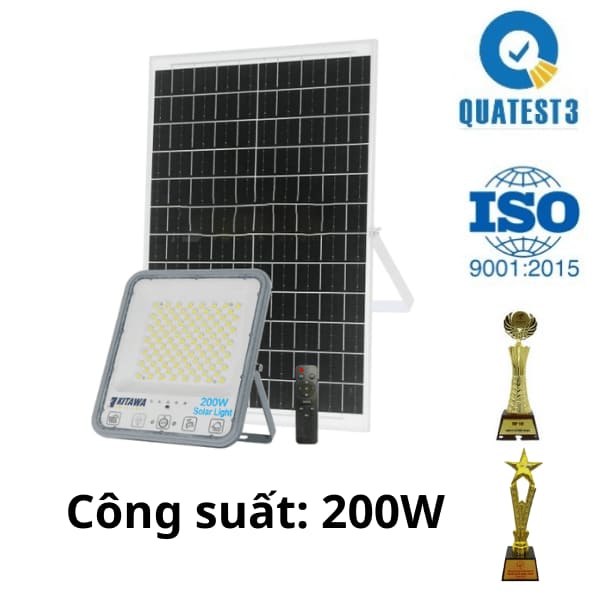 Đèn Năng Lượng Mặt Trời 200w