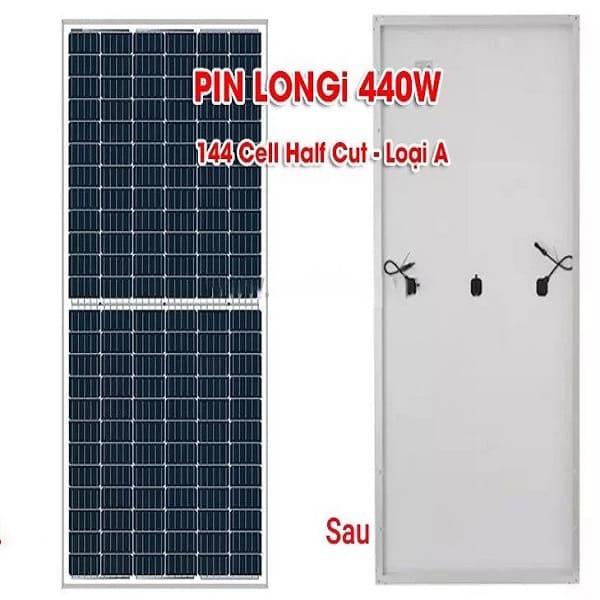 Tấm pin năng lượng mặt trời Longi 450W