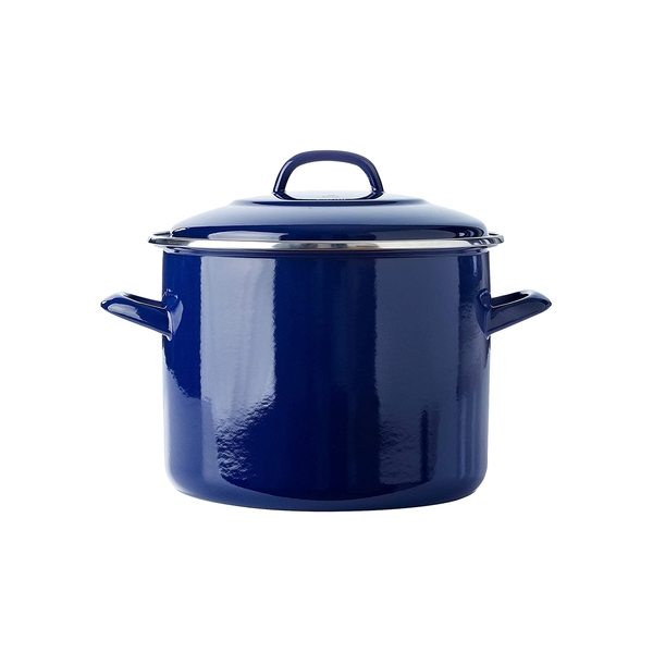 Nồi Hầm Tráng Men Indigo BK - 24cm - 8.7L