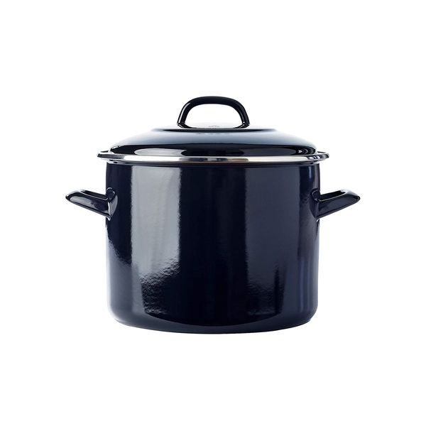 Nồi Hầm Tráng Men Indigo BK - 24cm - 8.7L