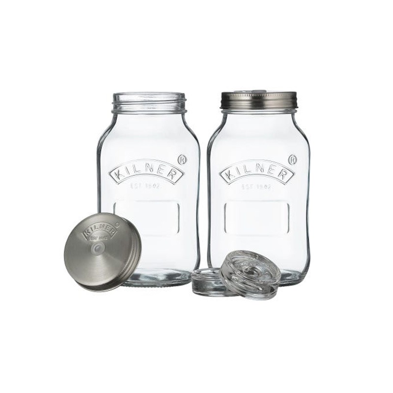 Kilner - Bộ Hủ Ướp Thực Phẩm - 2 Cái