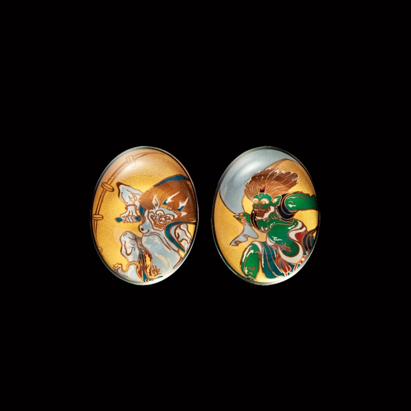 Aderia - Fujin Raijin - Bộ Đũa Ăn - 4 Món