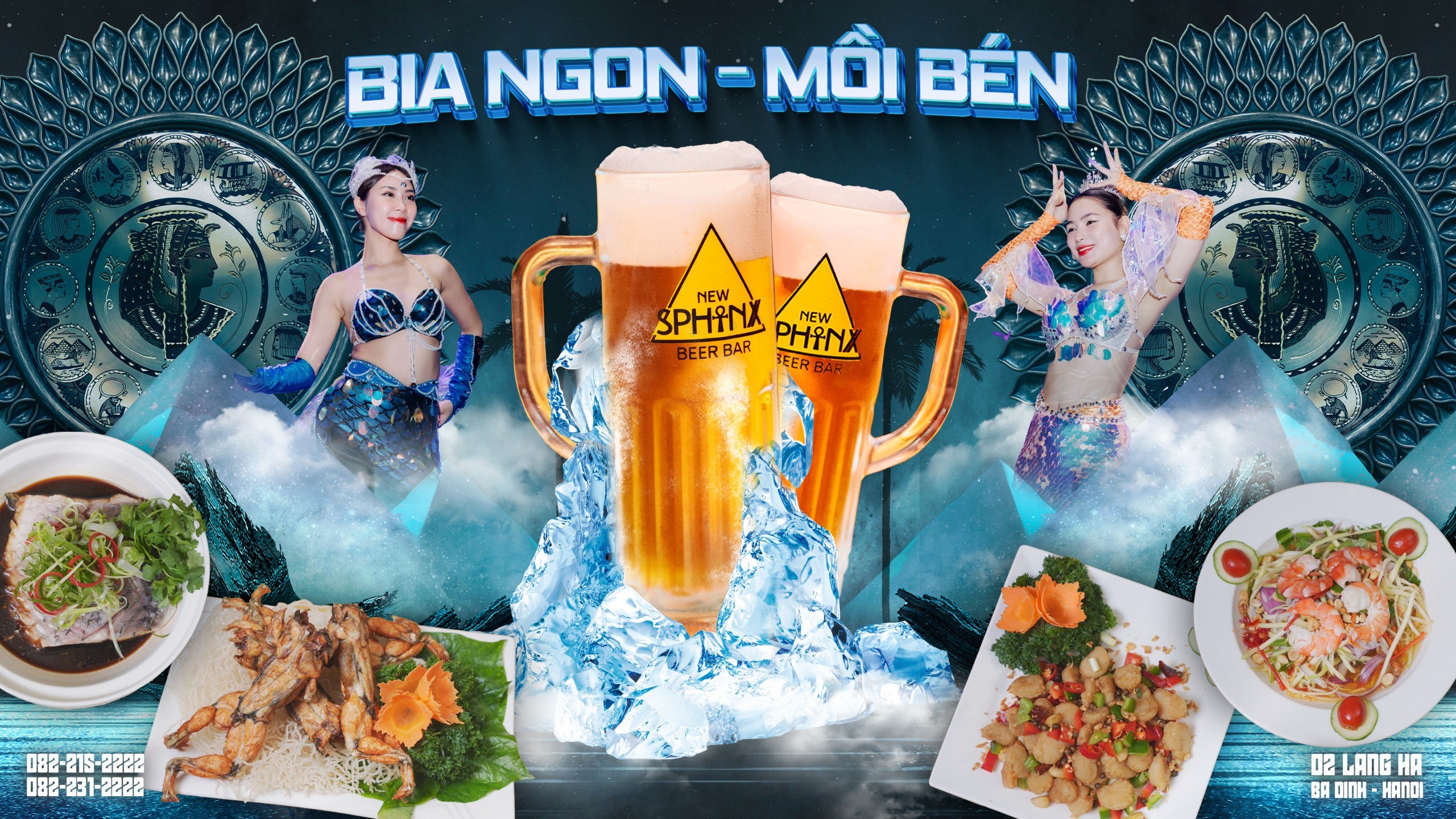 TẶNG THÁP BIA TƯƠI TIỆP - MỒI BÉN - NHẬU TỚI BẾN