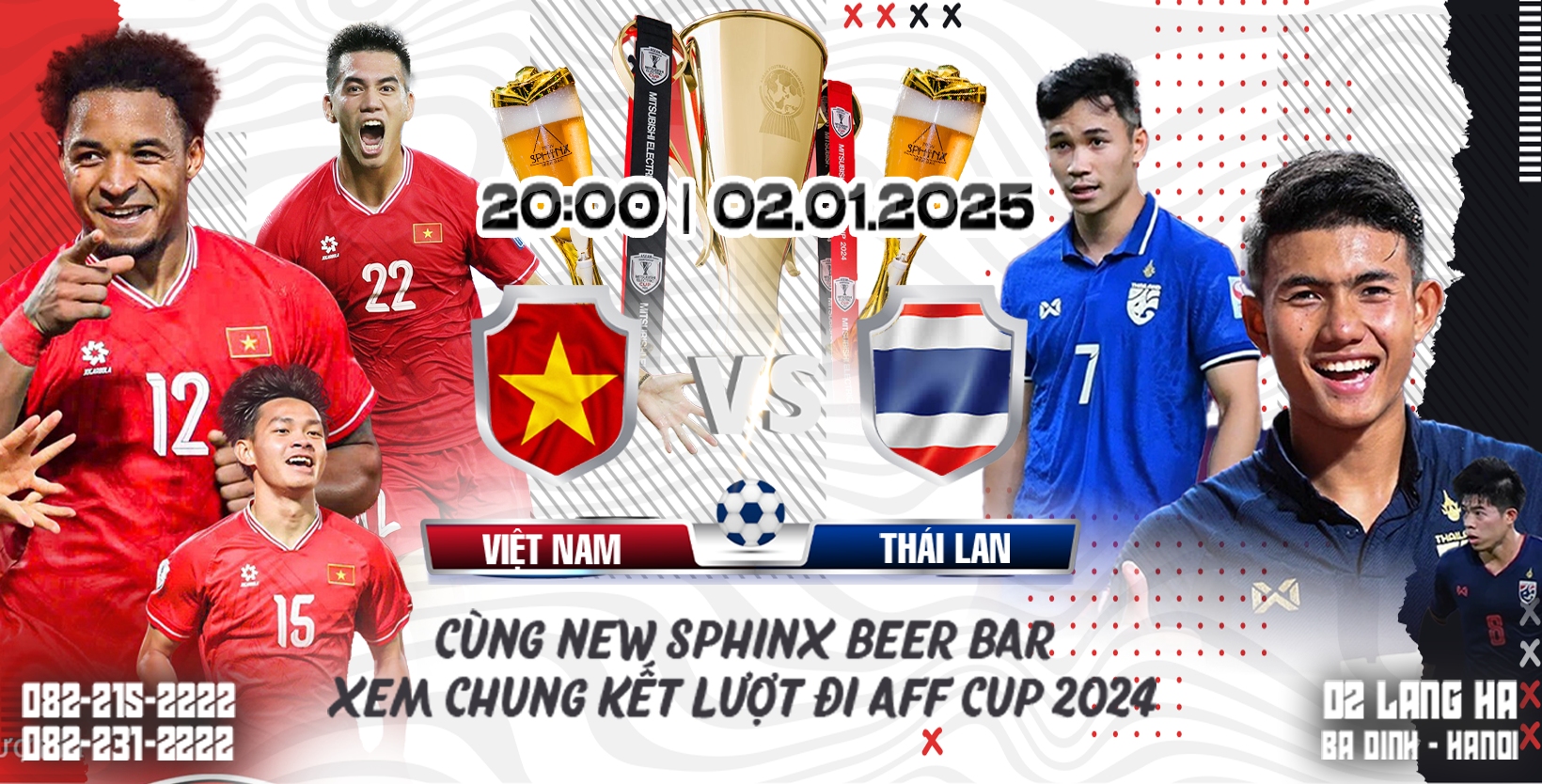 CHUNG KẾT AFF CUP 2024 GỌI TÊN VIỆT NAM & THÁI LAN