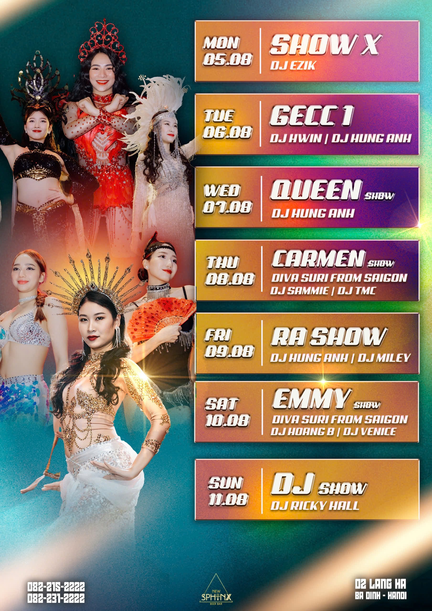 Event Week 05.08 - 11.08.2024