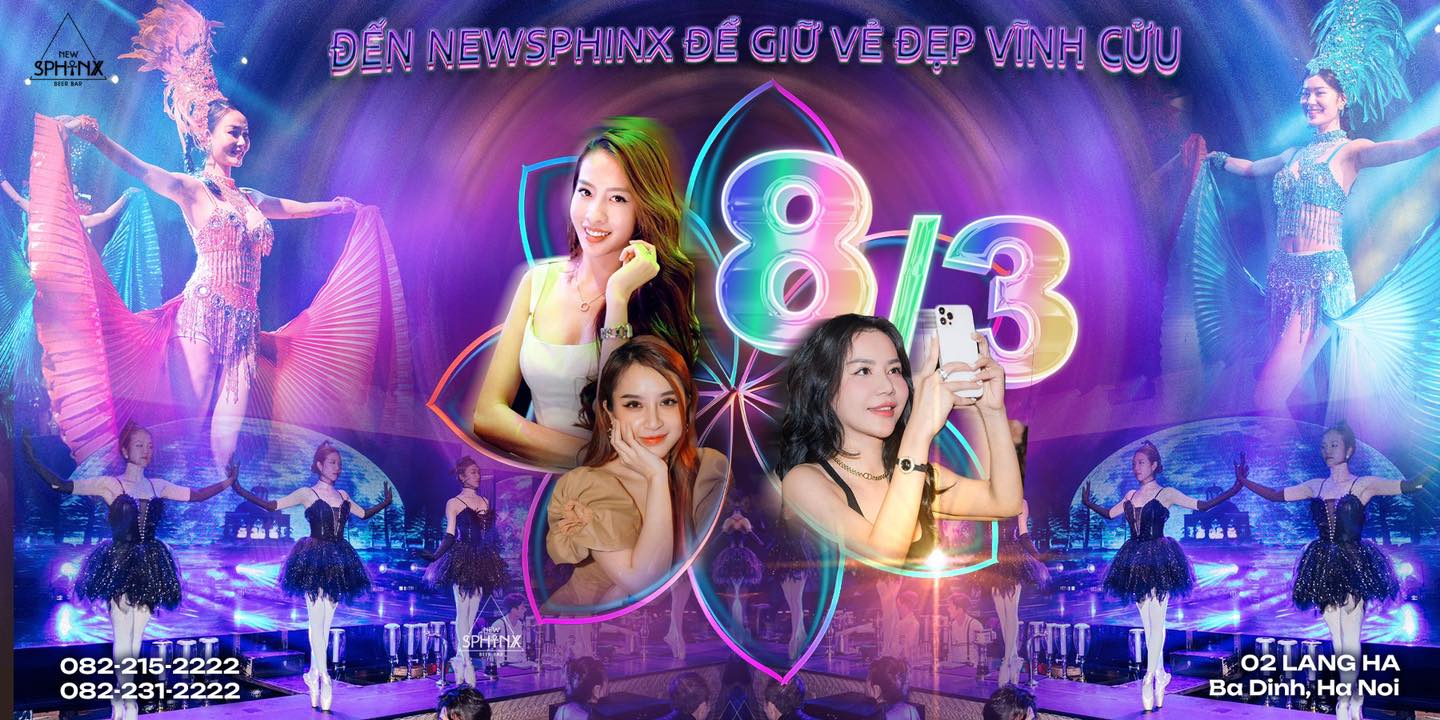 CHÚC MỪNG QUỐC TẾ PHỤ NỮ 8/3