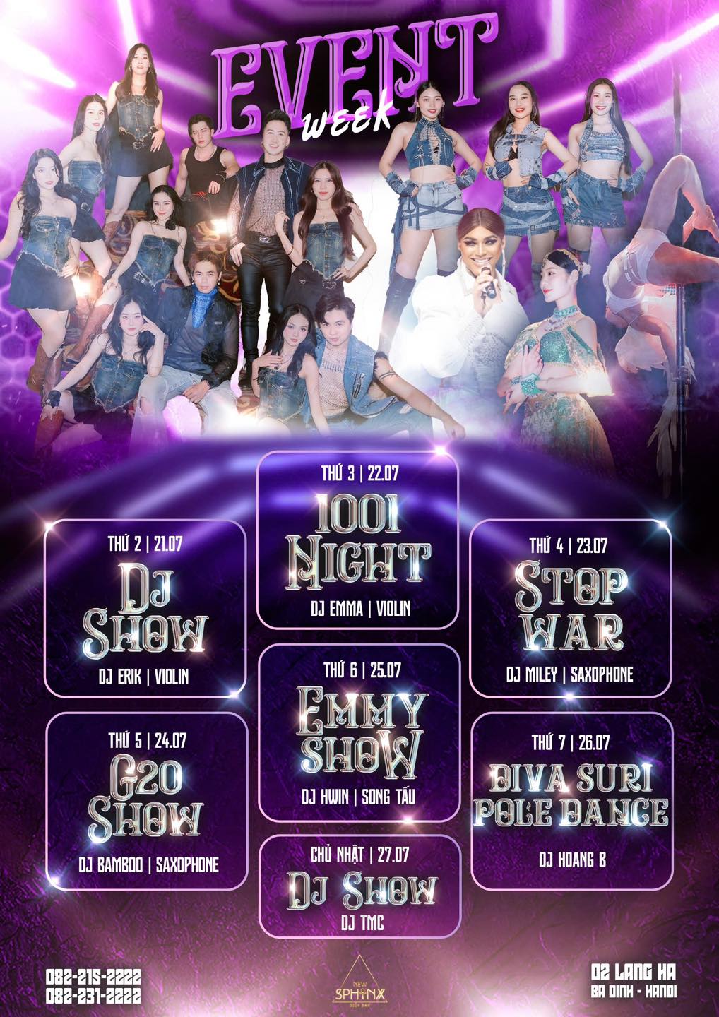 Event Week 21.07 - 27.07.2025