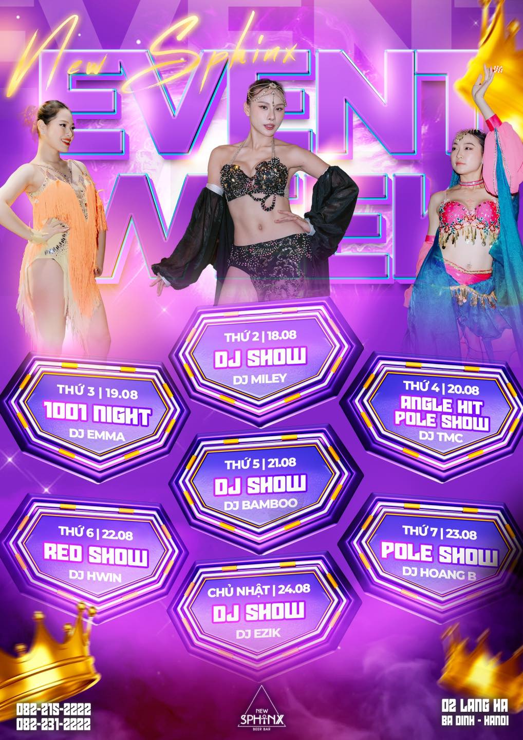 Event Week 18.08 - 24.08.2025