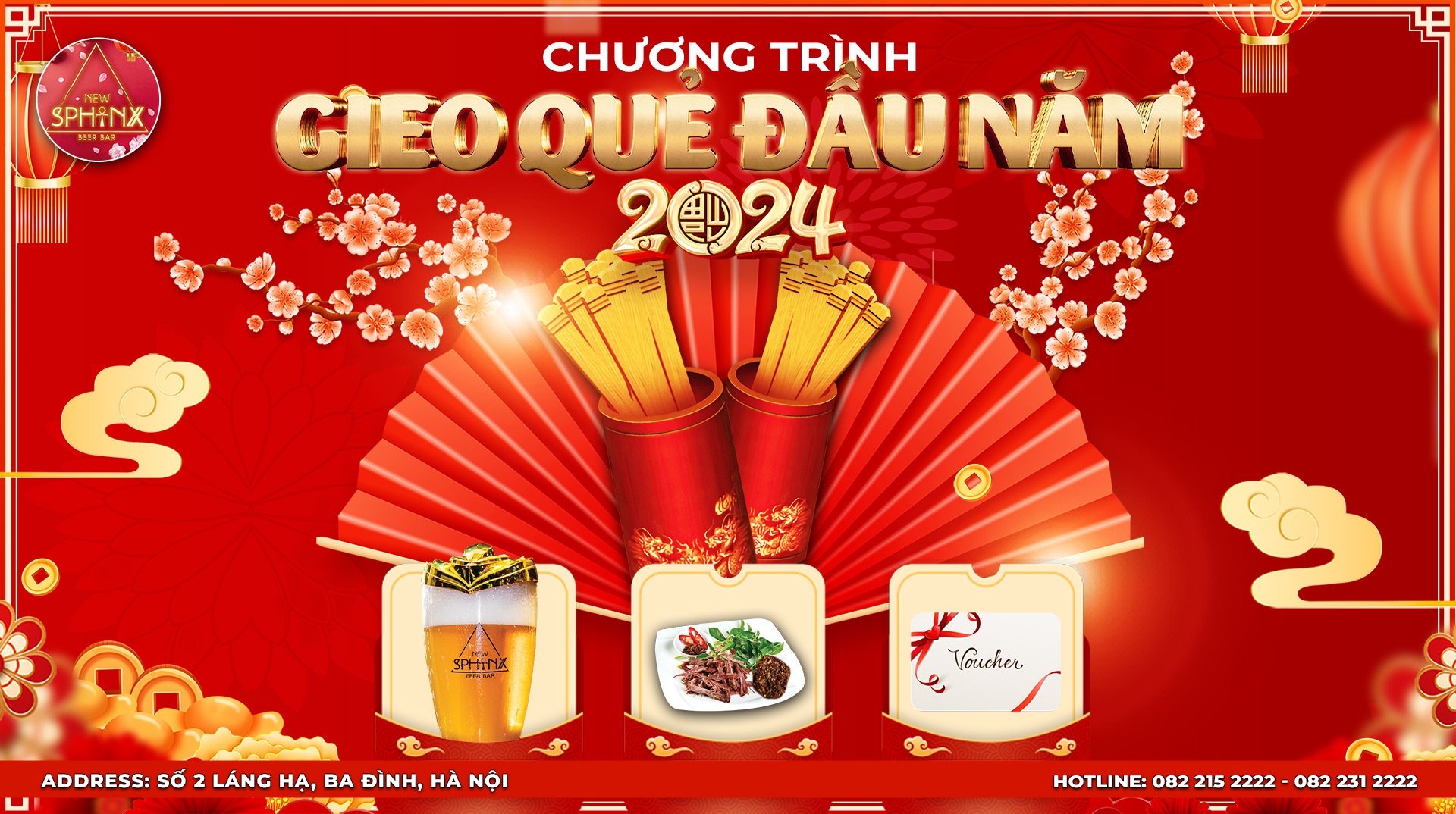 Bắt lộc đầu năm - Nhận quà may mắn