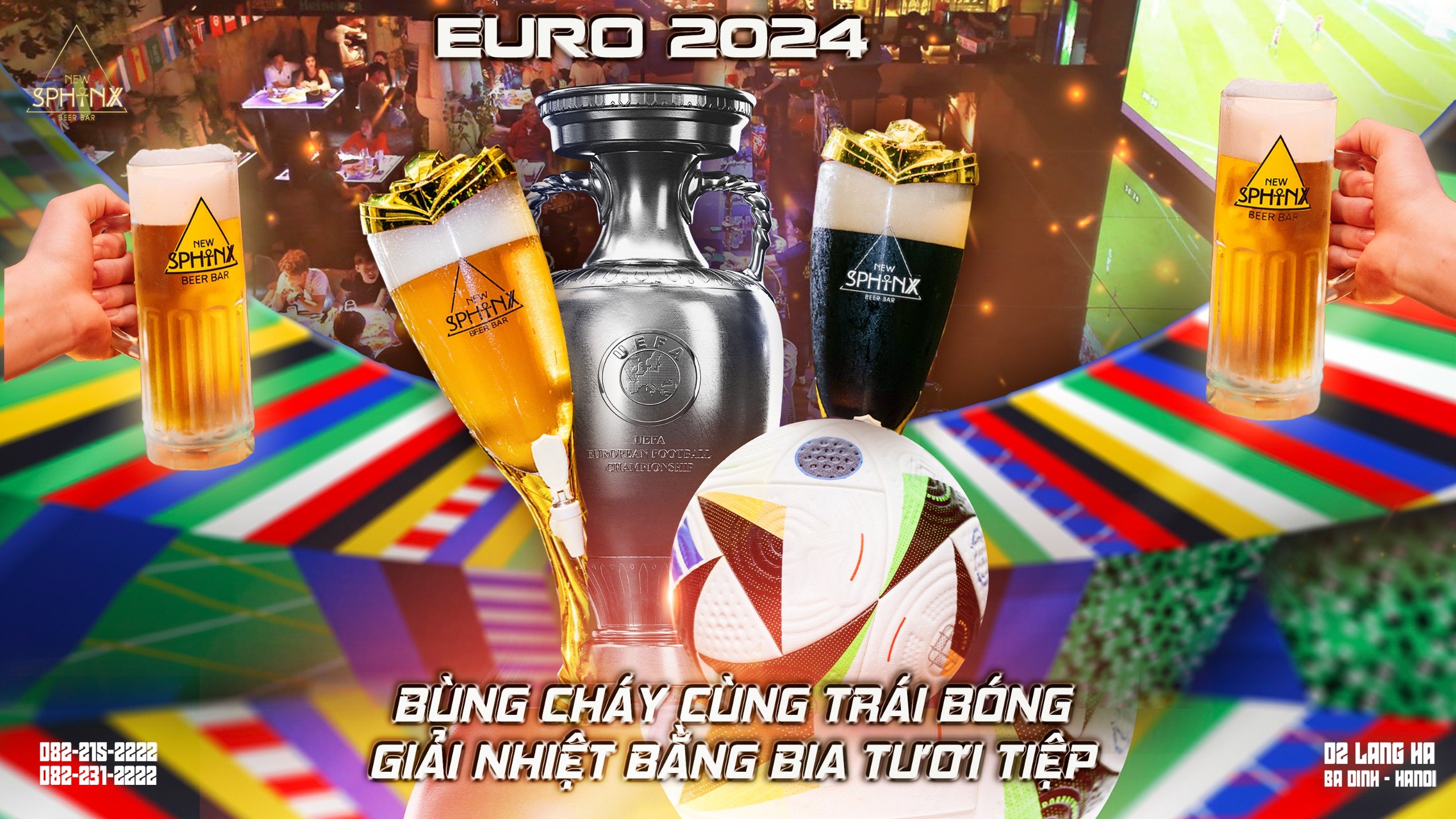 🏆 Mùa EURO đến, chắc chắn các khách iu không thể bỏ qua địa điểm nhậu siêu hot tại Láng Hạ 🔥