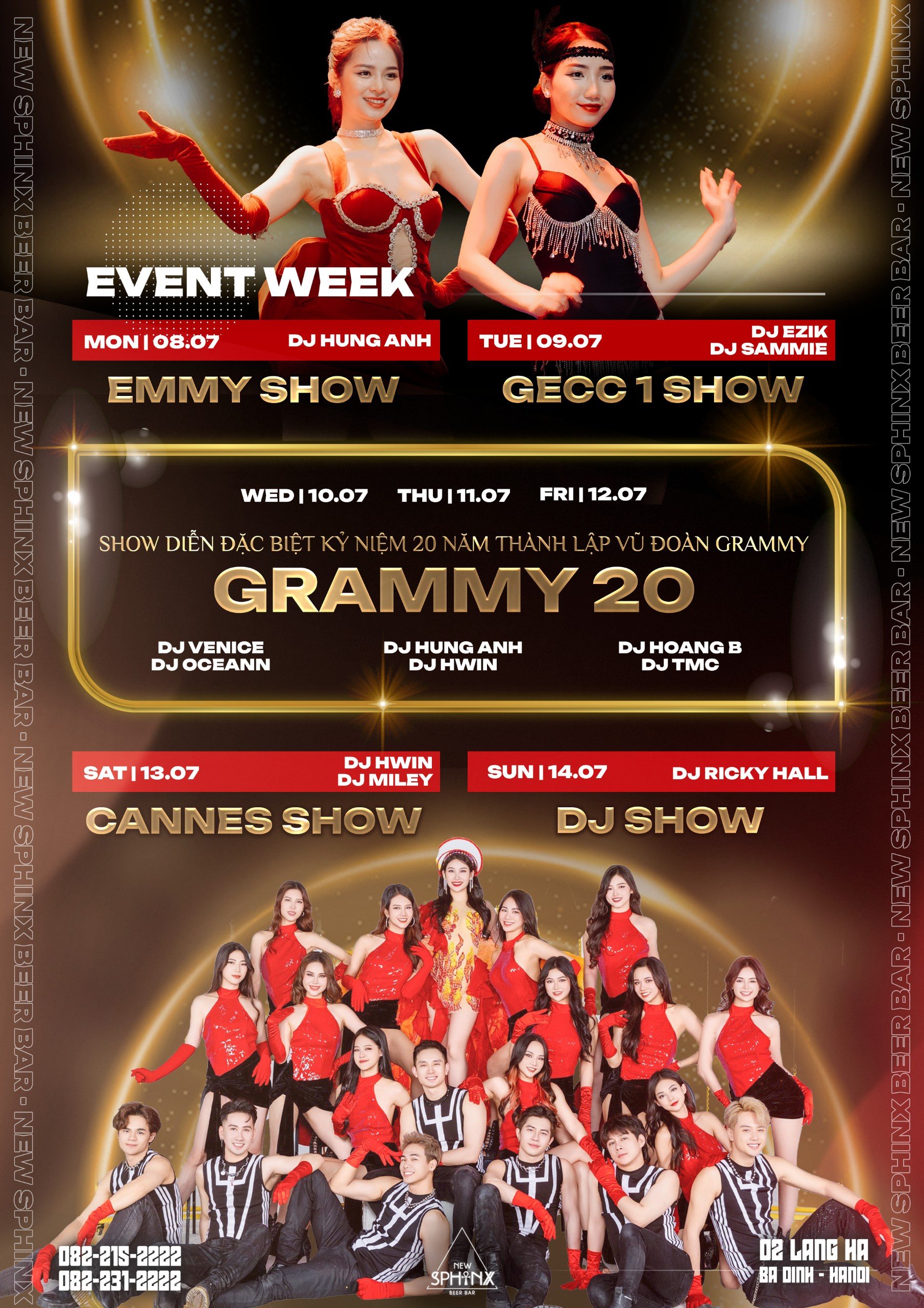 Event Week 08.07 - 14.07.2024