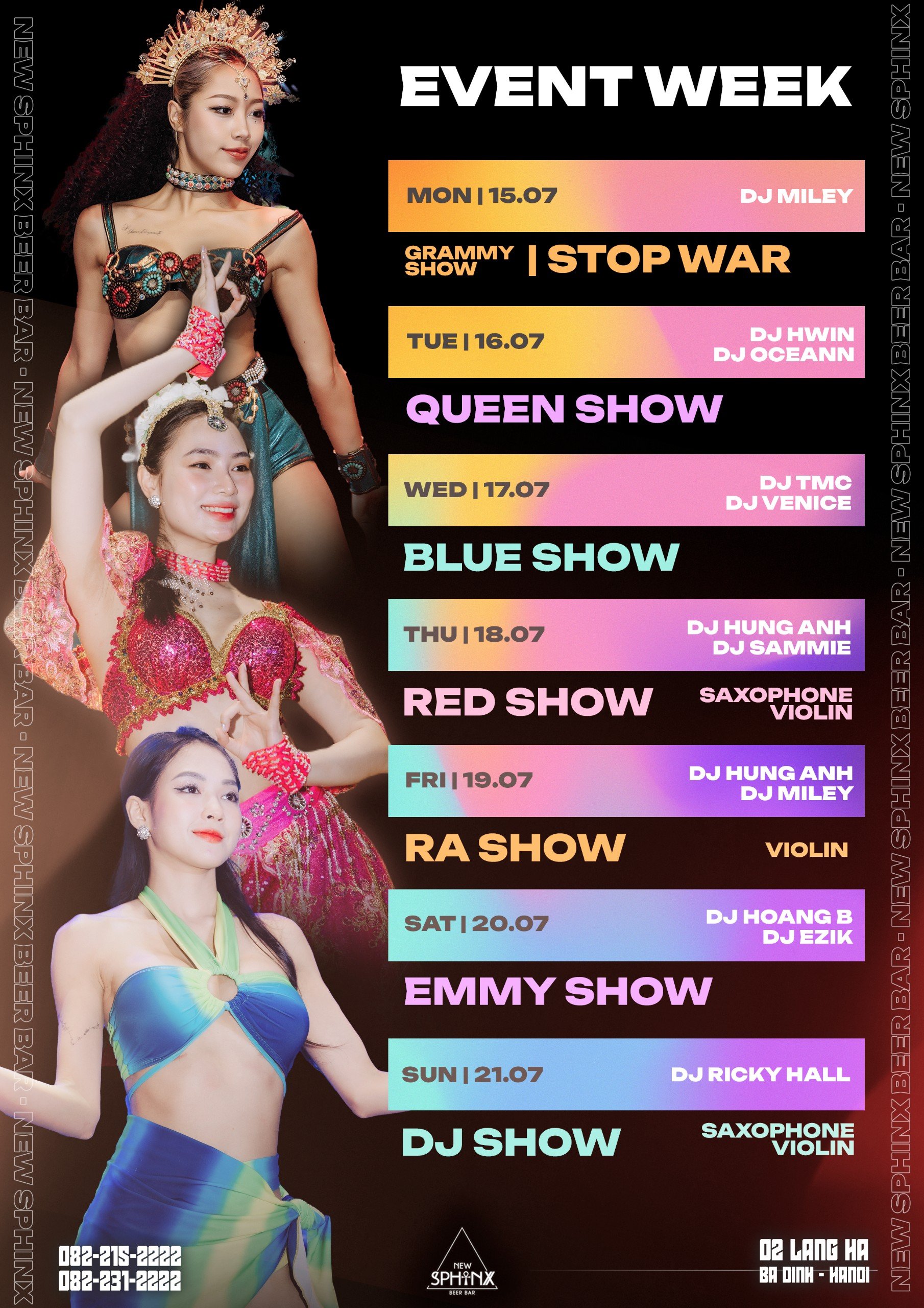 Event Week 15.07 - 21.07.2024