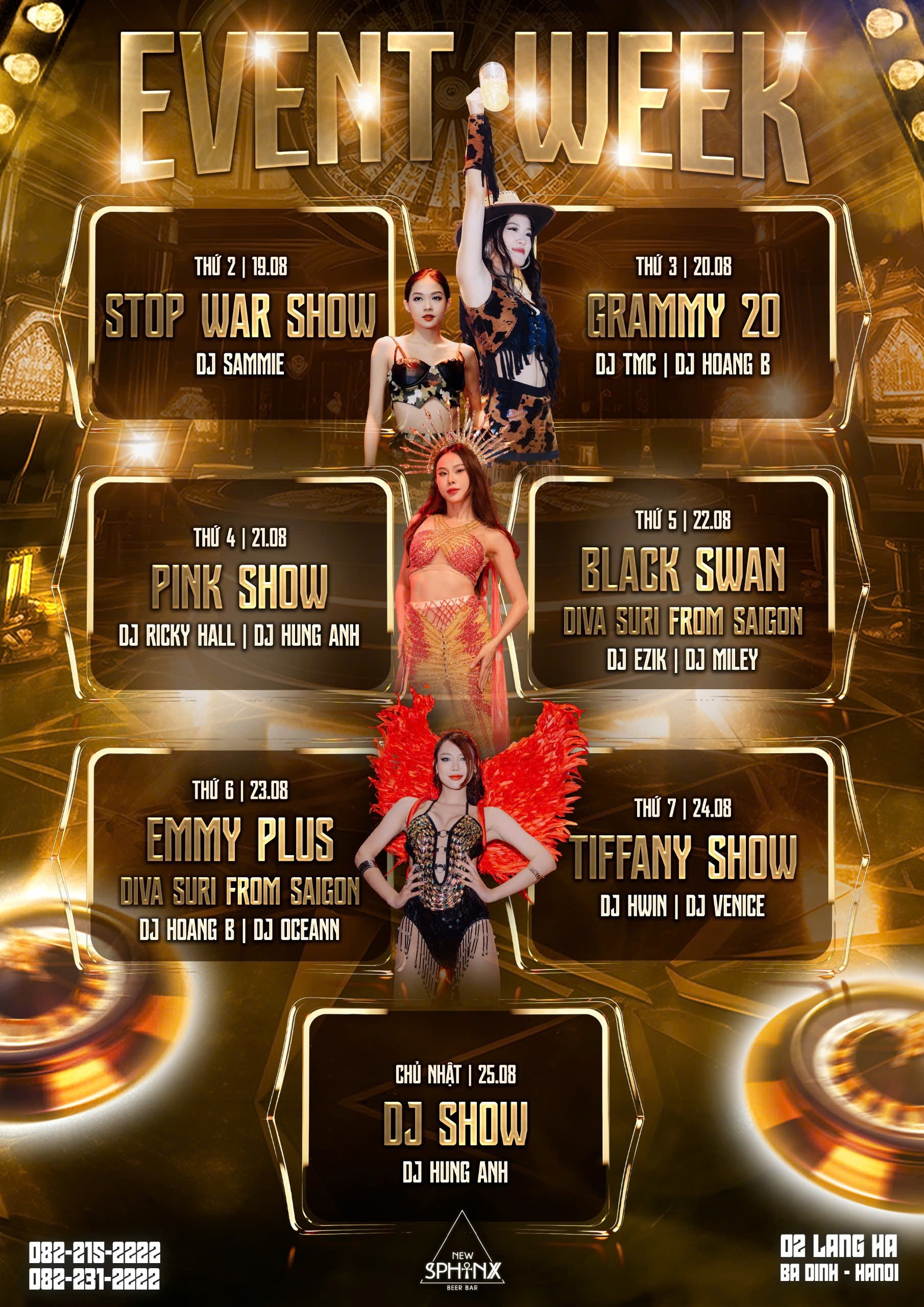 Event Week 19.08 - 25.08.2024