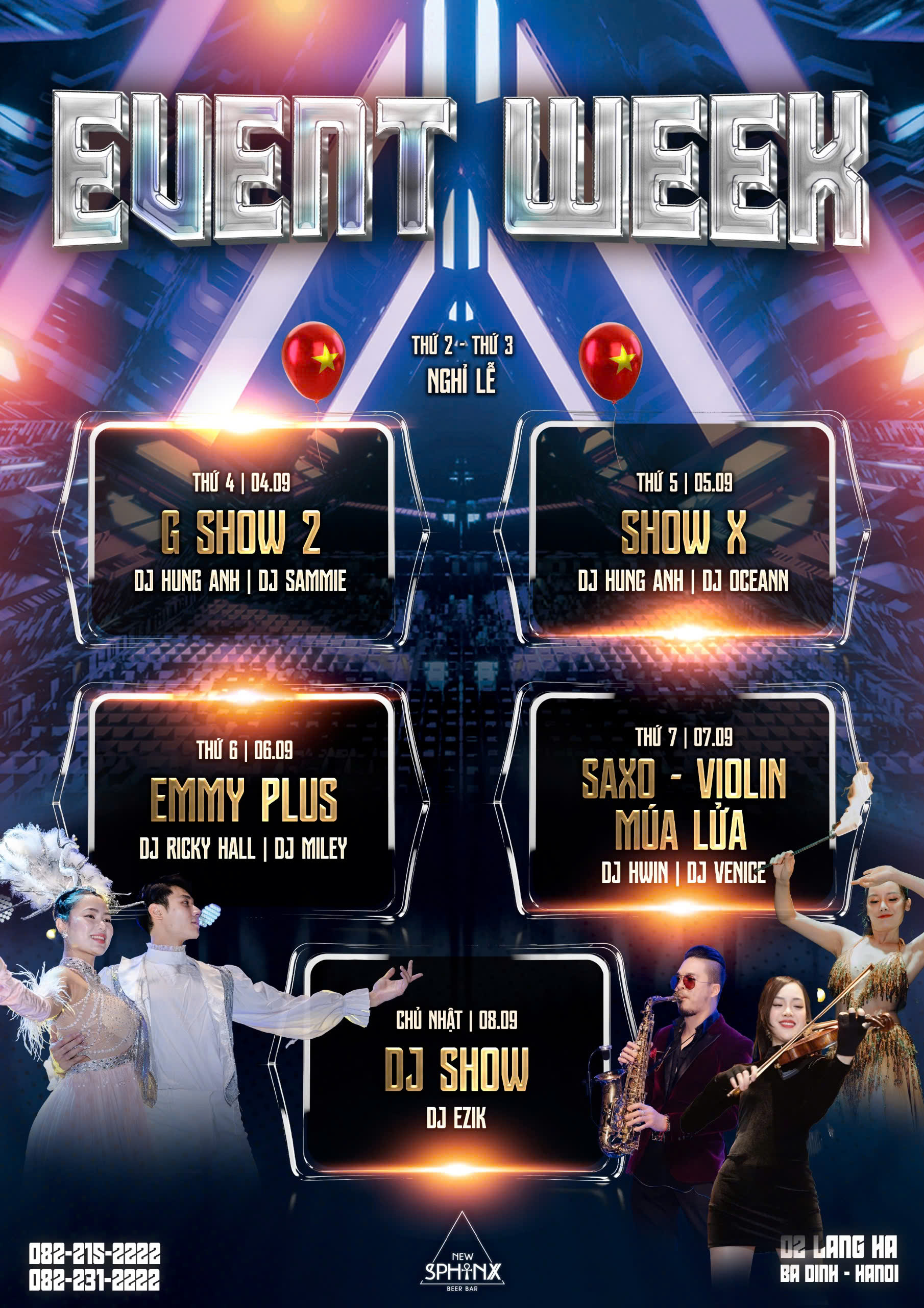 Event Week 02.09 - 08.09.2024