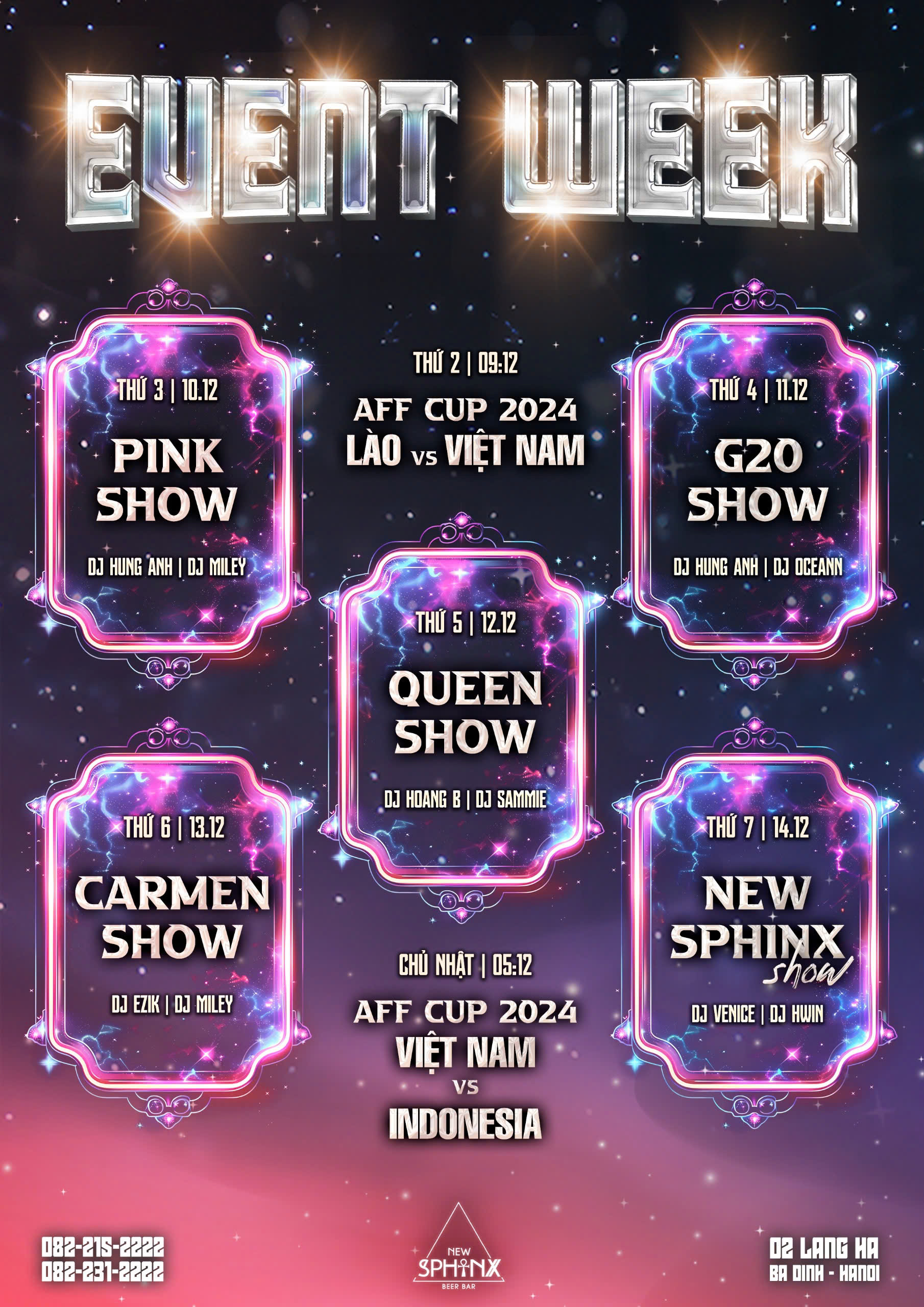 Event Week 09.12 - 15.12.2024