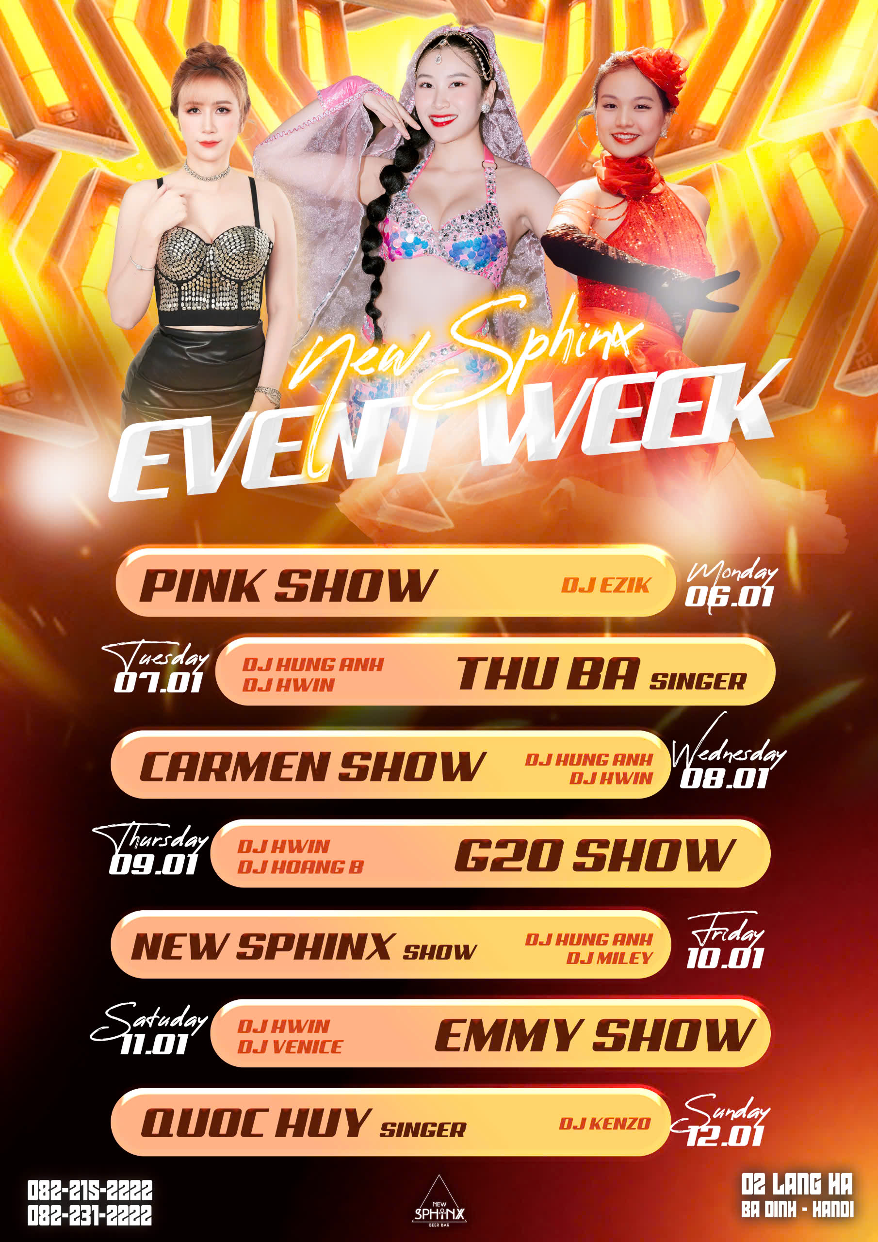 Event Week 06.01 - 12.01.2025