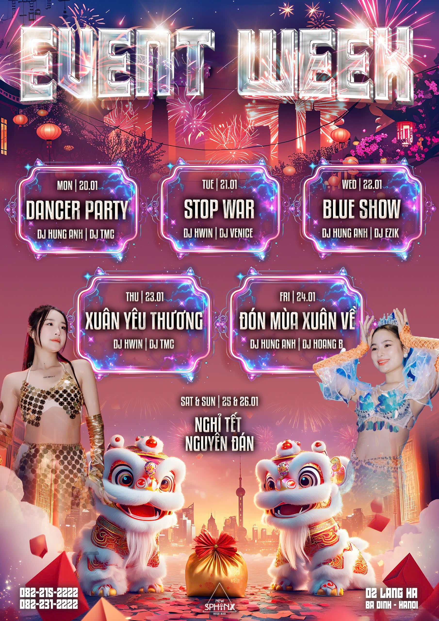 Event Week 20.01 - 26.01.2025