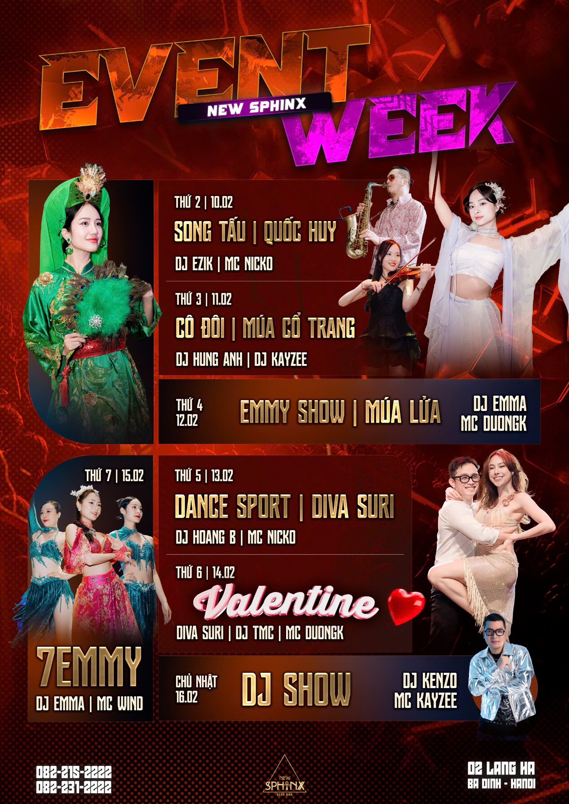 Event Week 10.02 - 16.02.2025