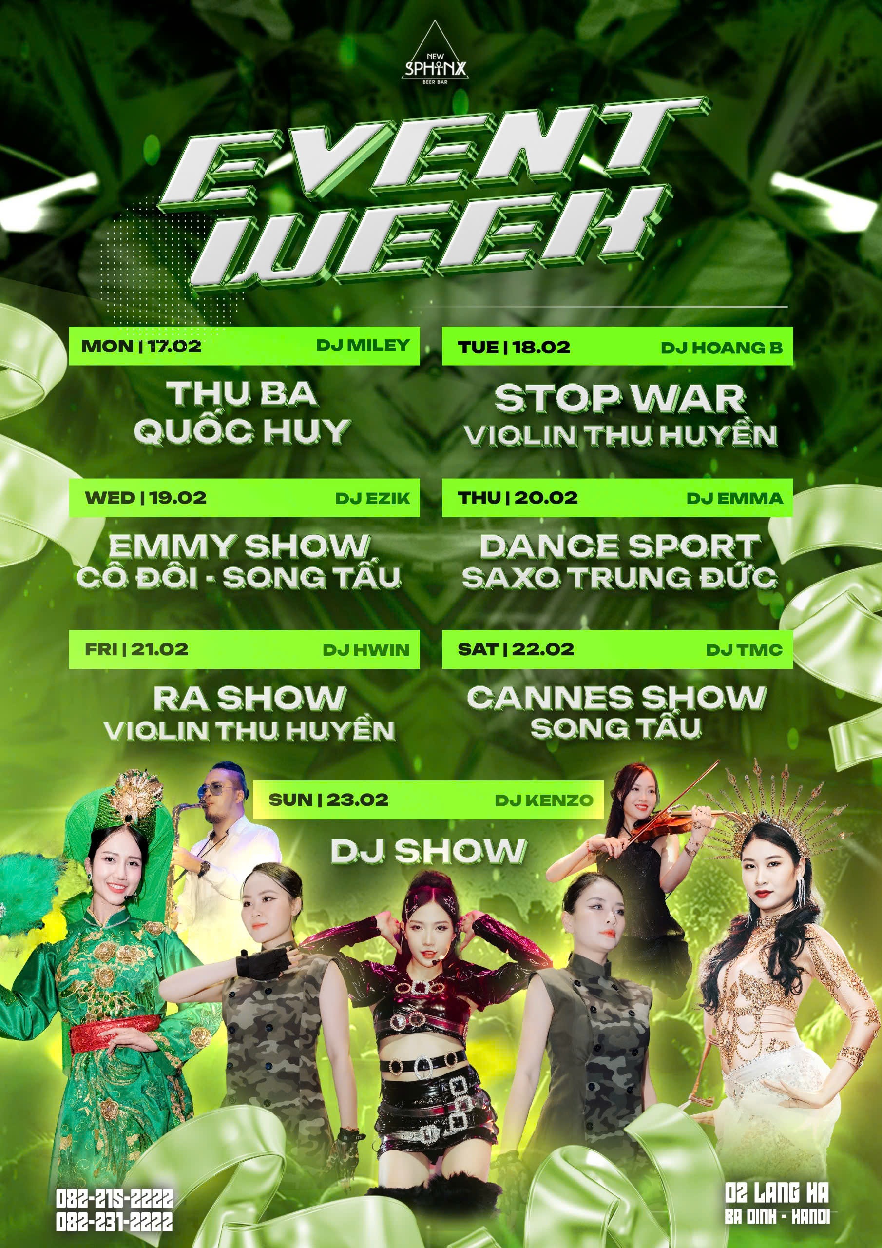 Event Week 17.02 - 23.02.2025