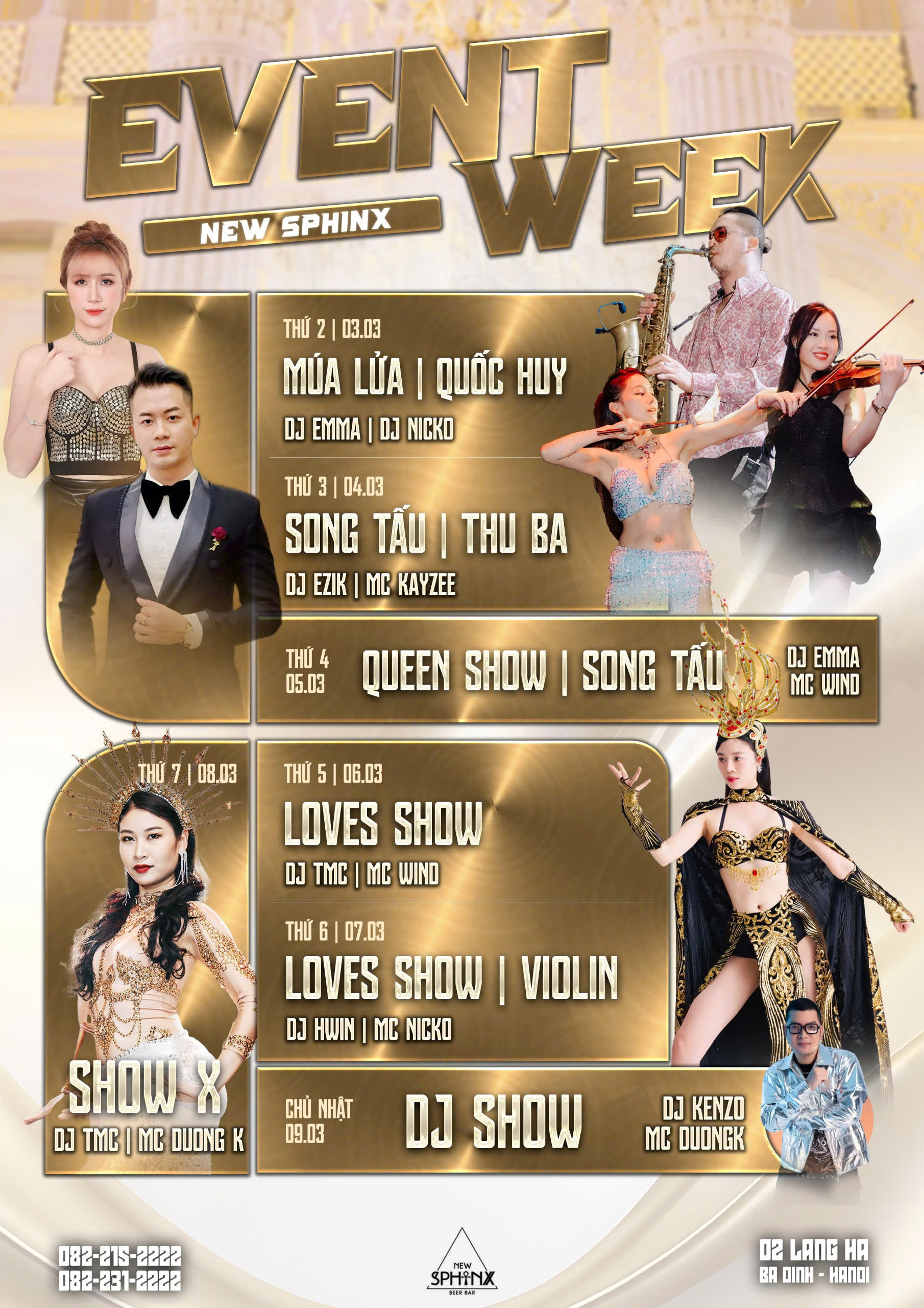 Event Week 03.03 - 09.03.2025