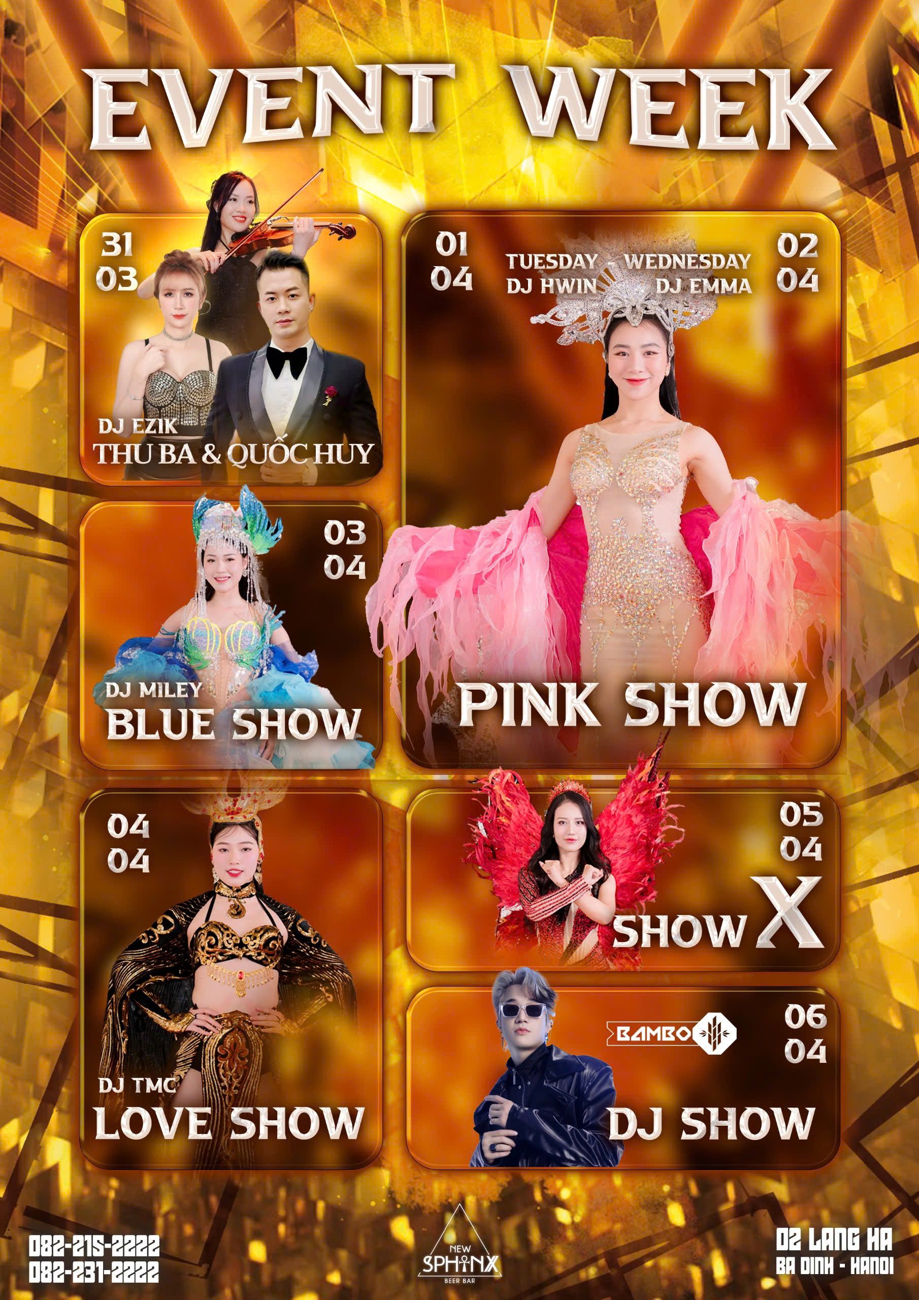 Event Week 31.03 - 06.04.2025