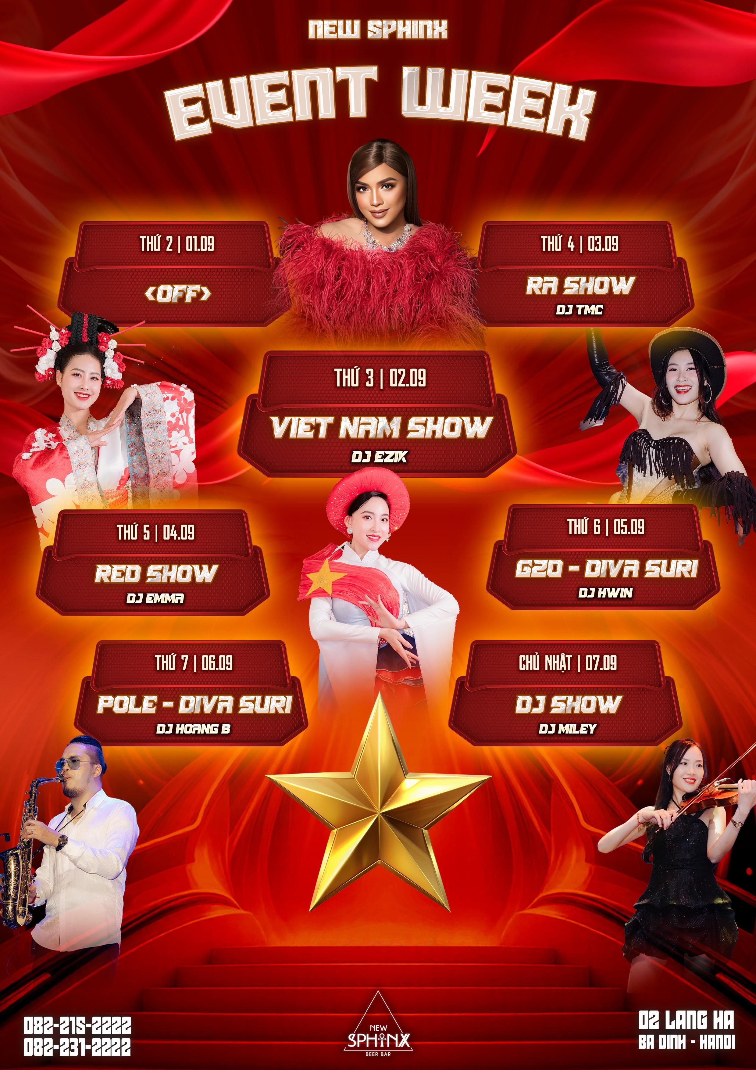 Event Week 01.09 - 07.09.2025