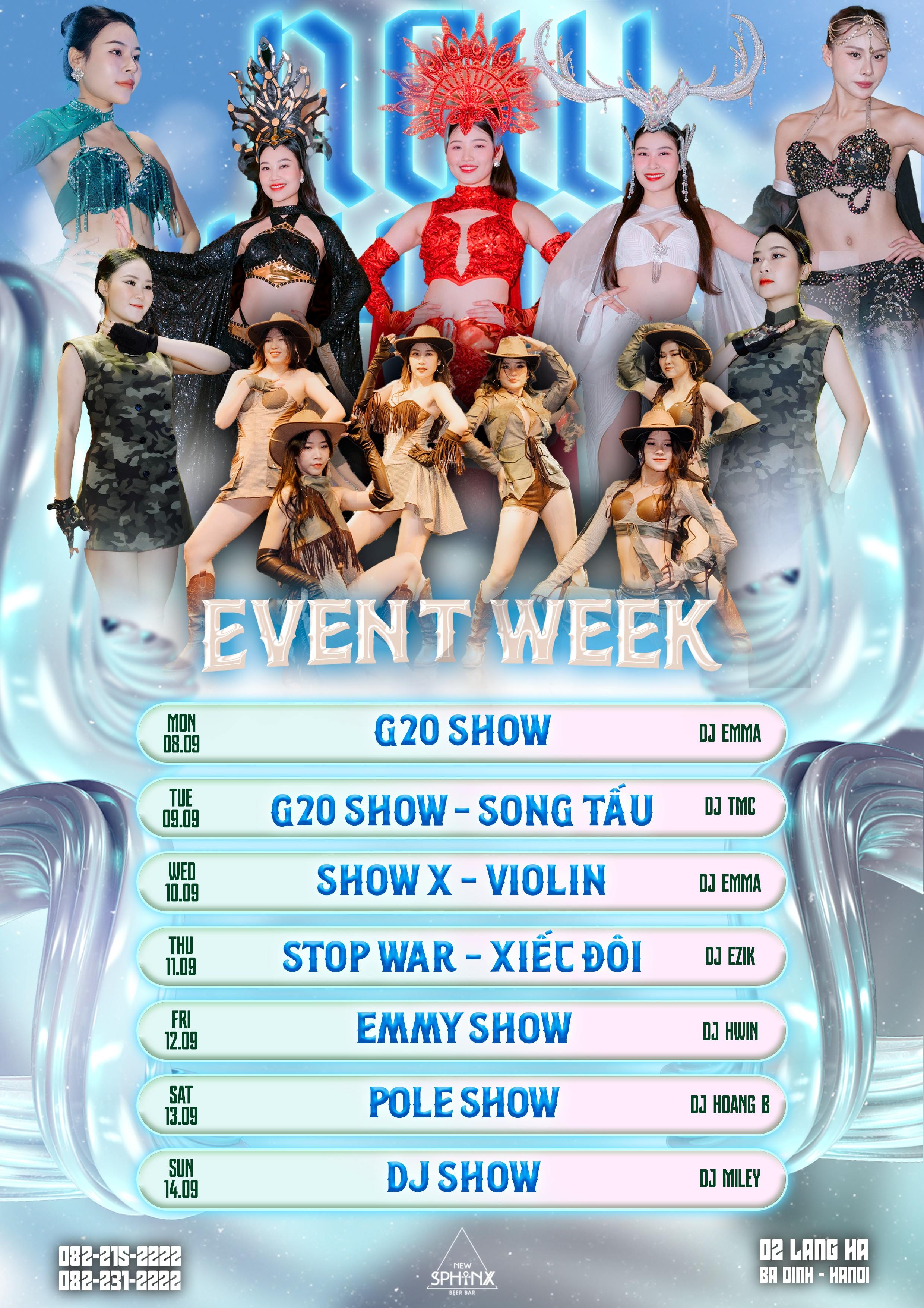 Event Week 08.09 - 14.09.2025