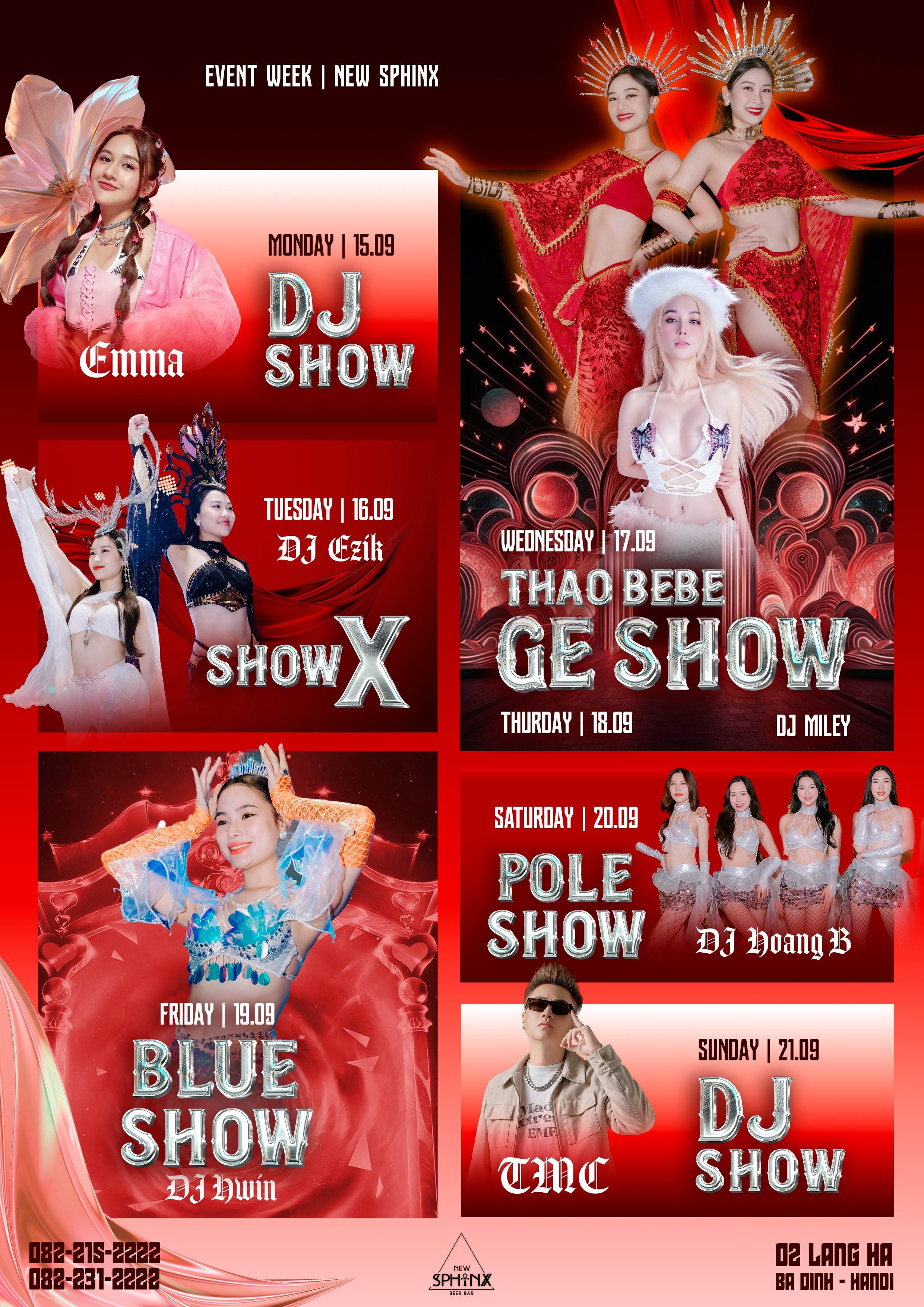 Event Week 15.09 - 21.09.2025