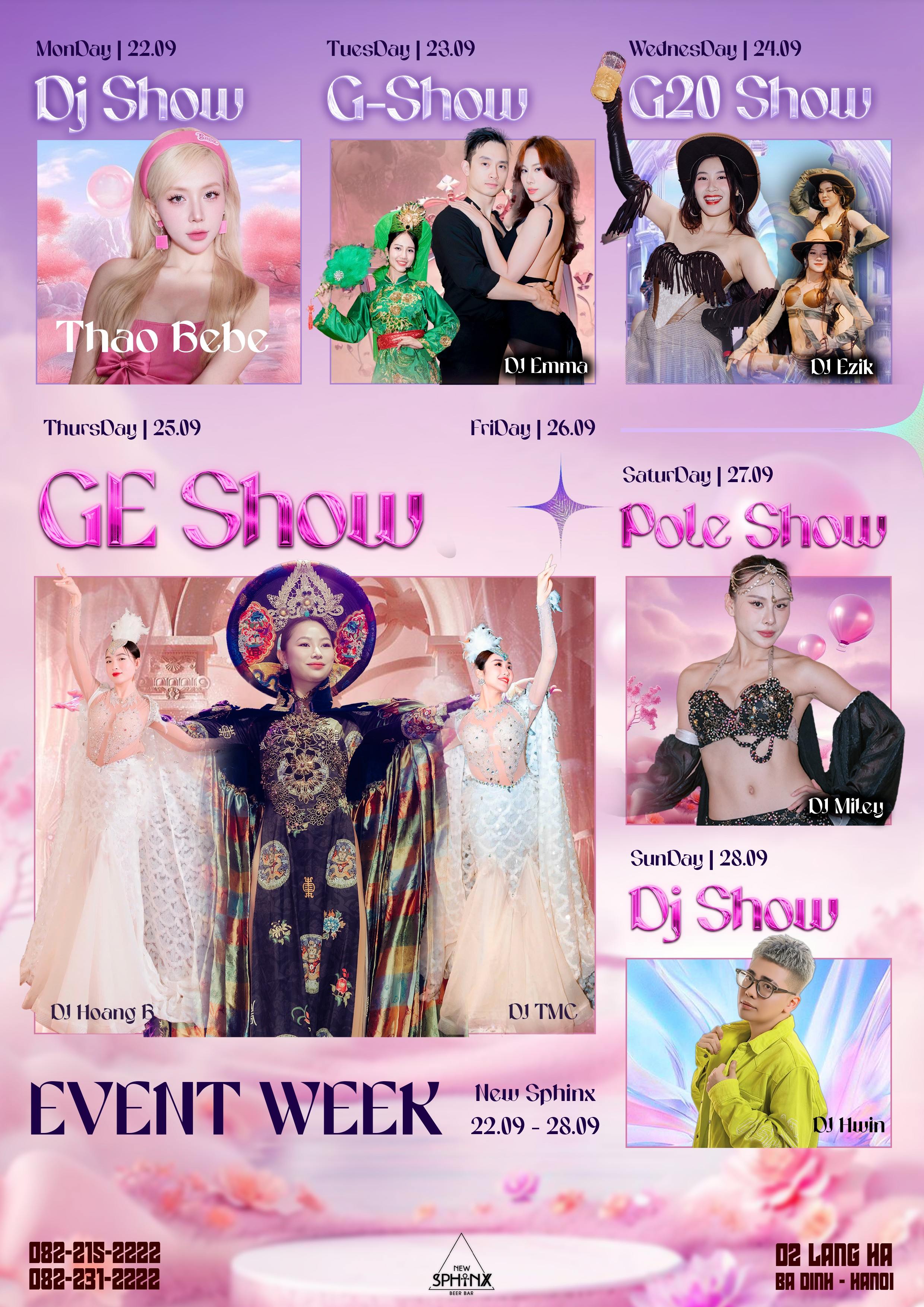 Event Week 22.09 - 28.09.2025