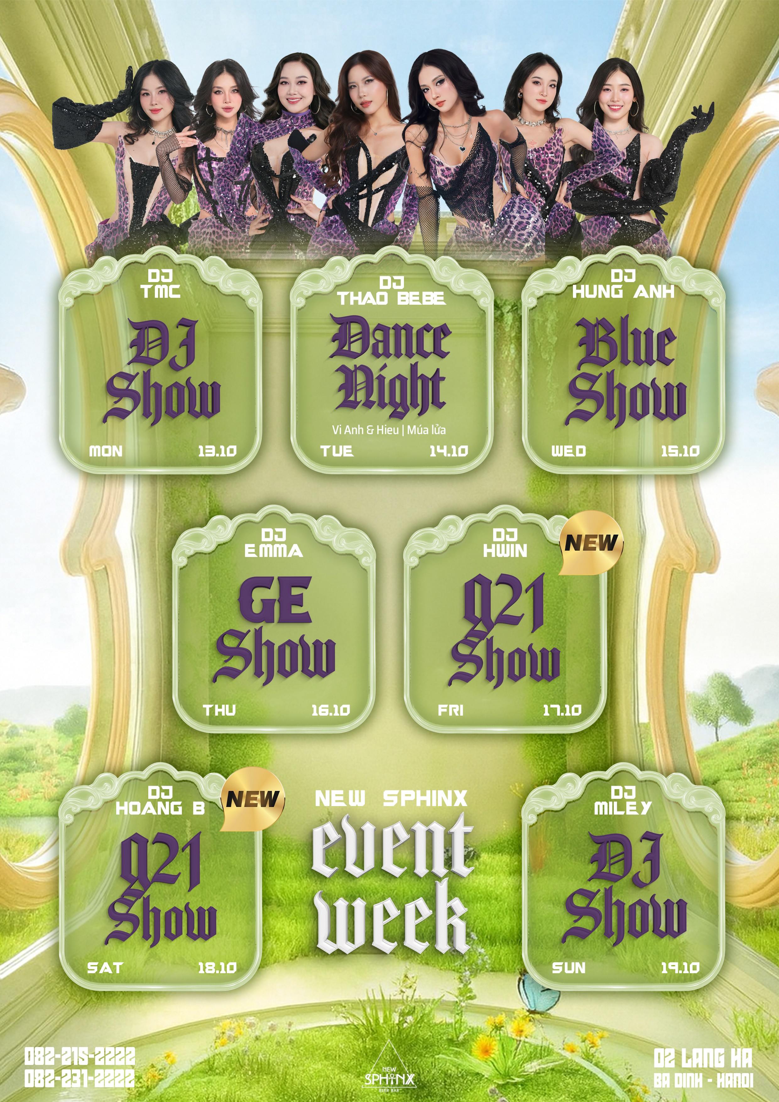 Event Week 13.10 - 19.10.2025