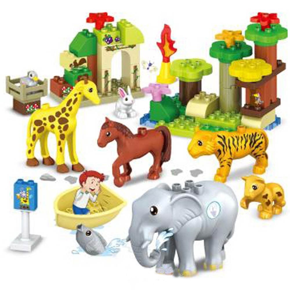 Đồ chơi xếp hình thế giới động vật ngộ nghĩnh Stapaw ZOO_3601