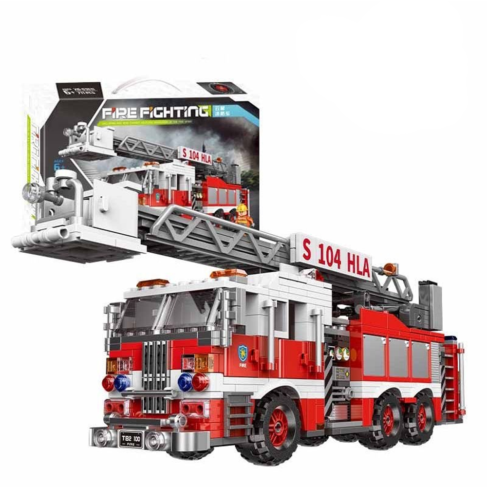 Đồ chơi xếp hình xe cứu hoả_03031