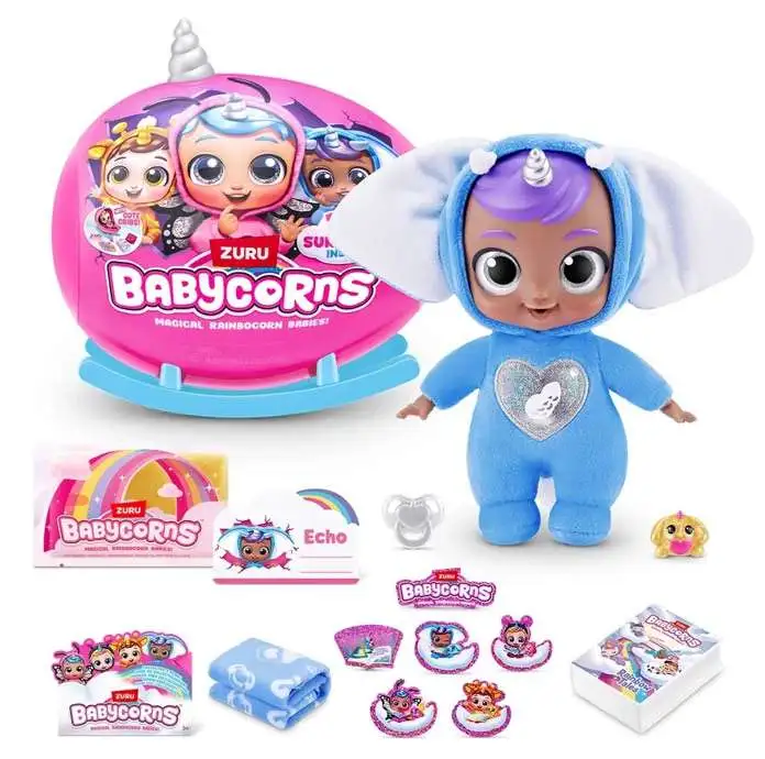Đồ chơi trứng Babycorns Magical Rainbocorn Babies_92107