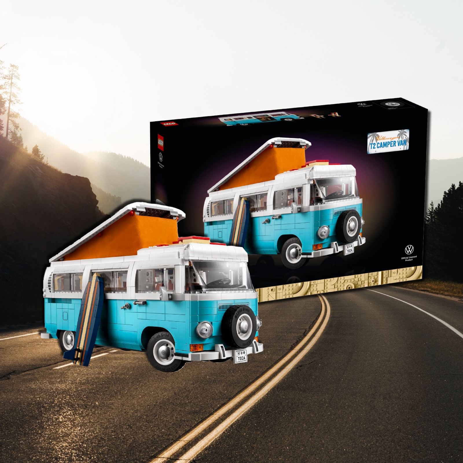Đồ chơi xếp hình Xe cắm trại Volkswagen_T2111