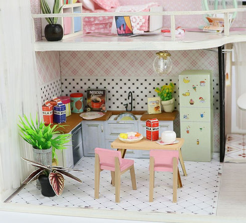 Đồ chơi xếp hình nhà gỗ đẹp mắt_M035