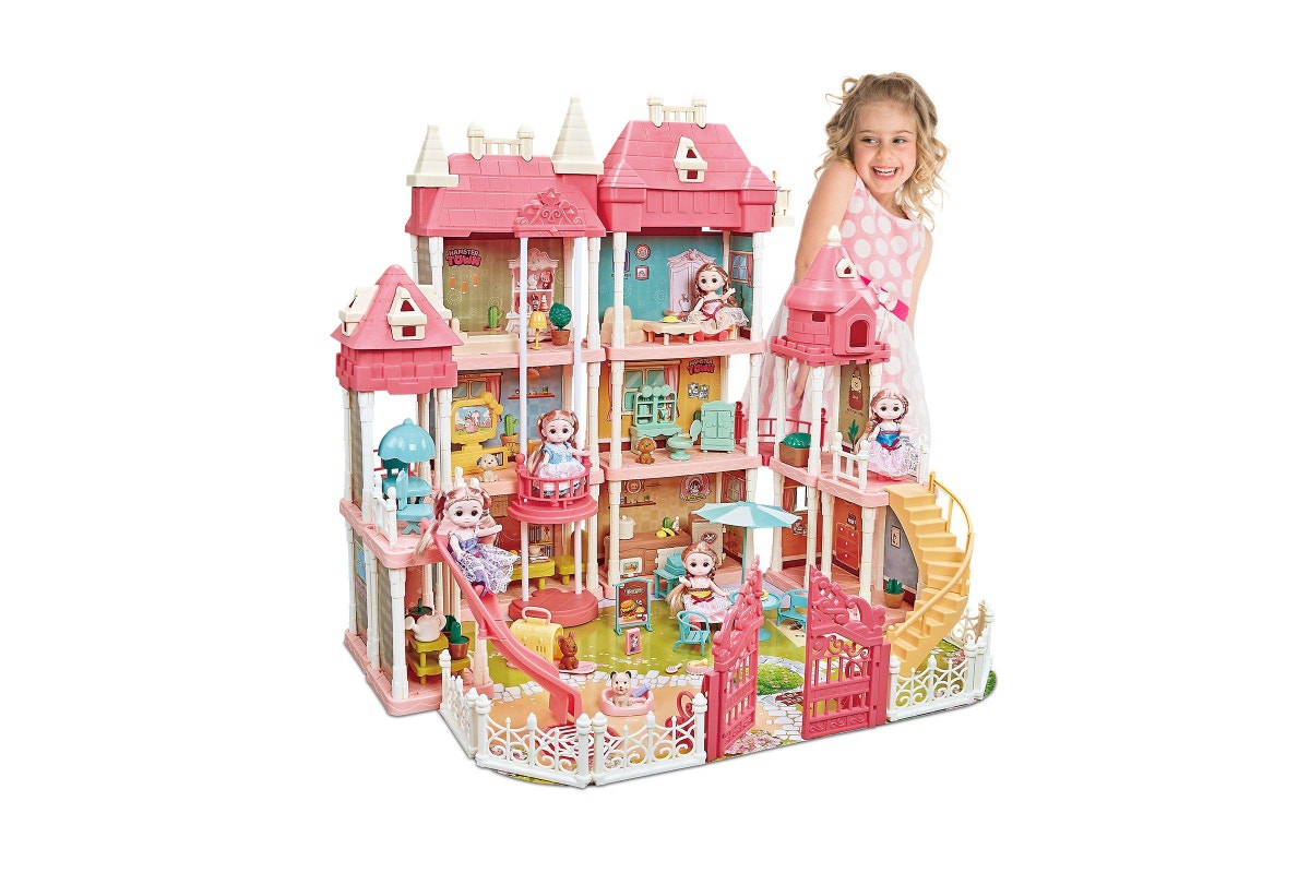 Đồ chơi xếp hình đồ nội thất nhà búp bê Barbie Dream Play_6675