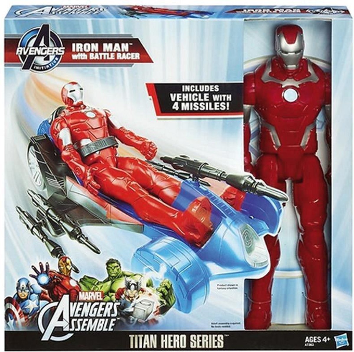 Mô hình Avengers với xe_A7363