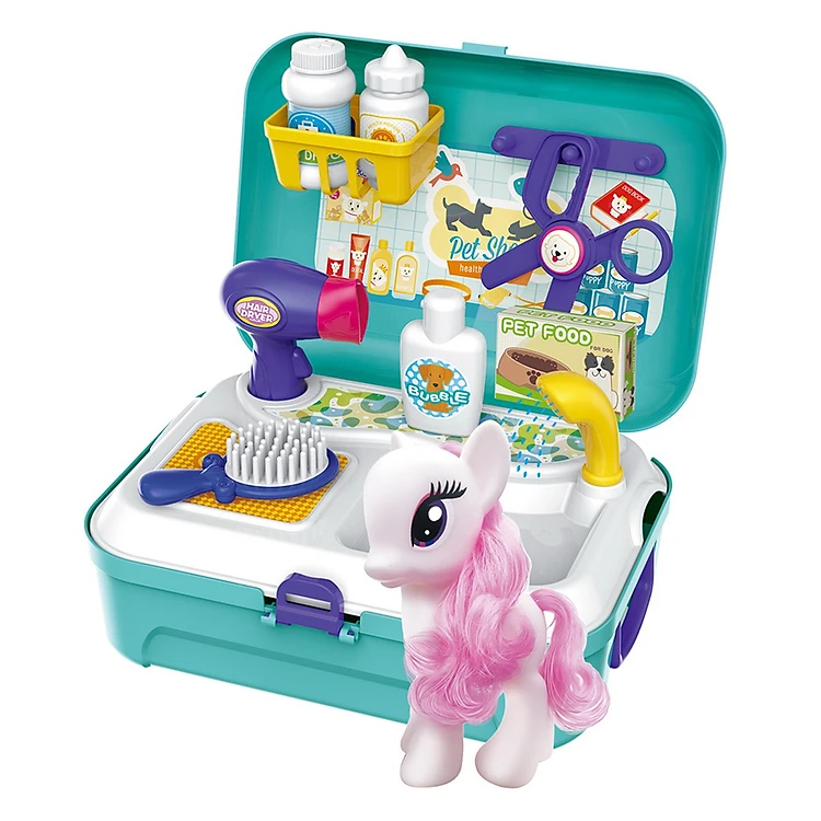 Đồ chơi chăm sóc ngựa con Bowa_7065