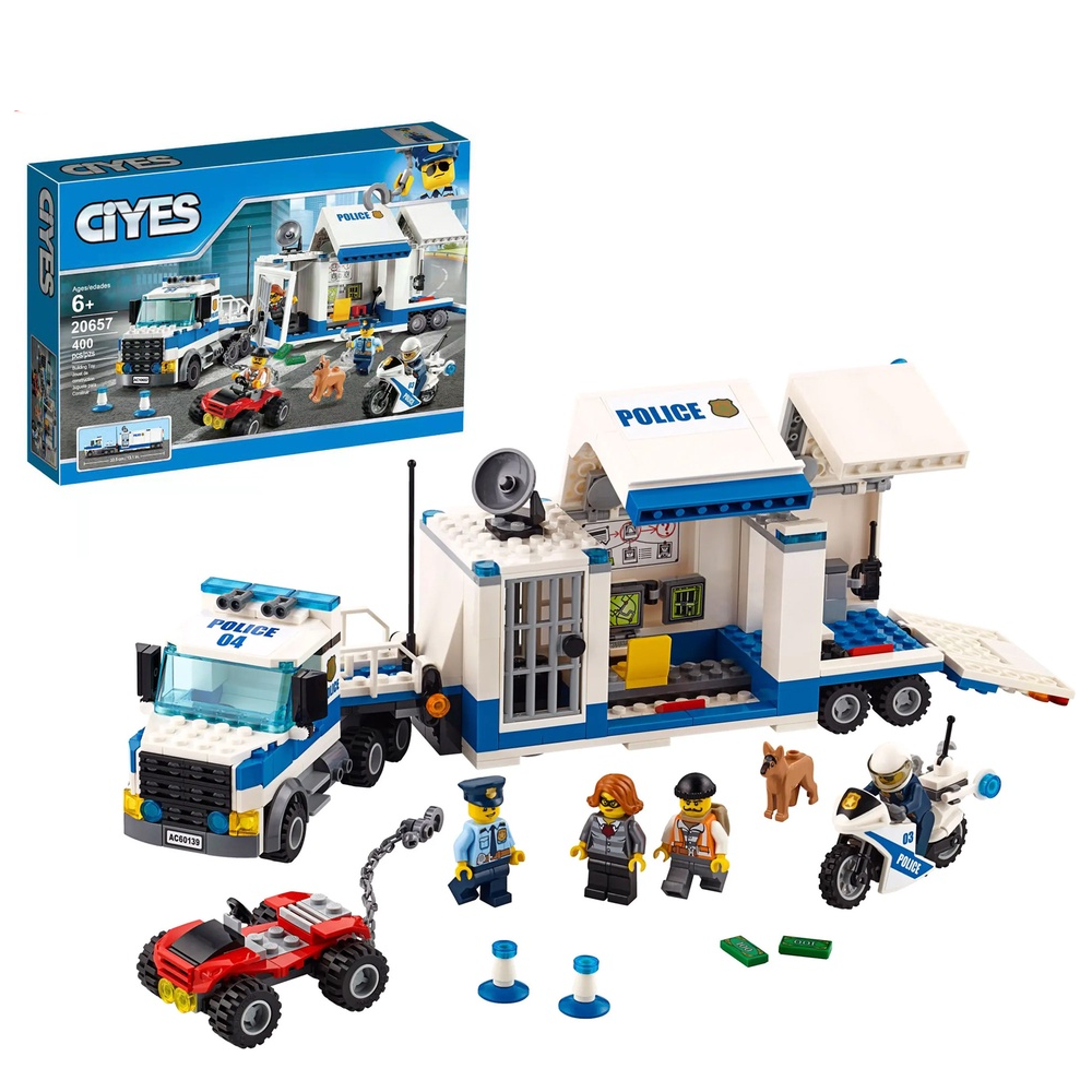 Đồ chơi xếp hình Ciyes Police_20657