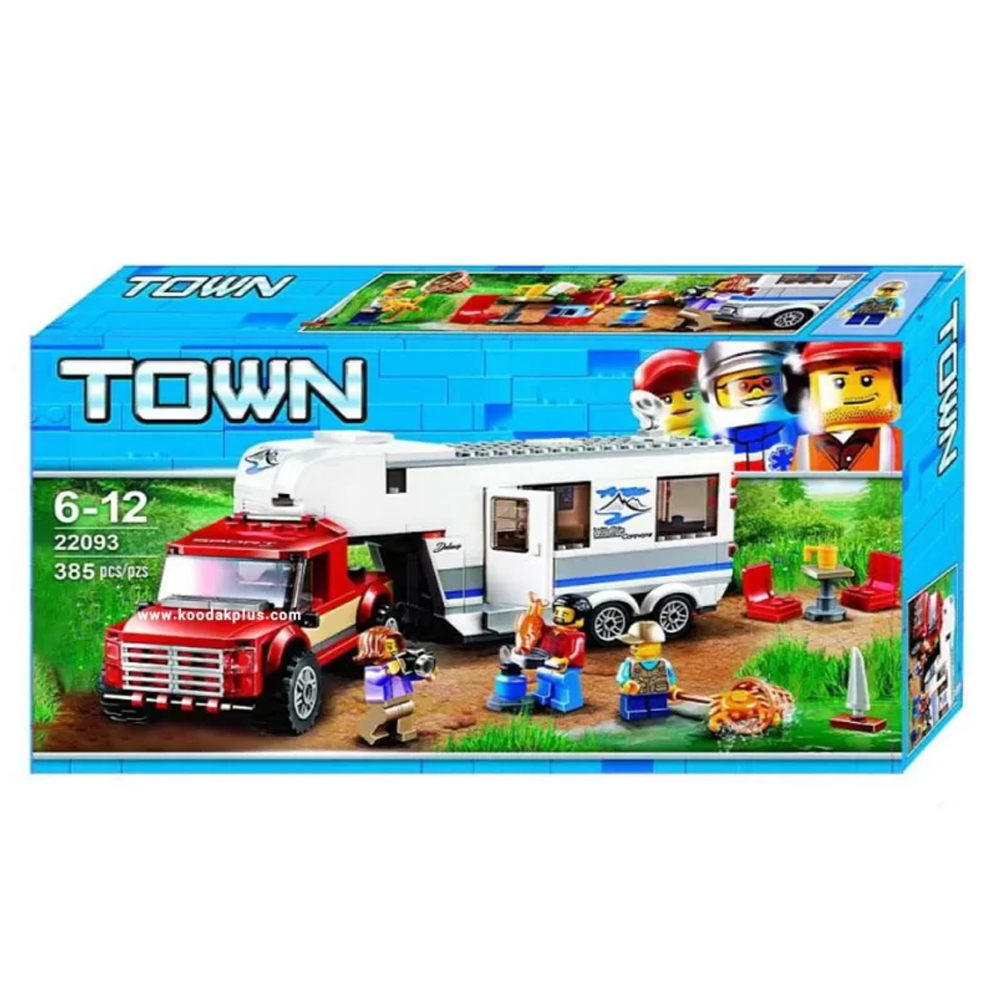 Đồ chơi xếp hình xe cắm trại Caravan_22093