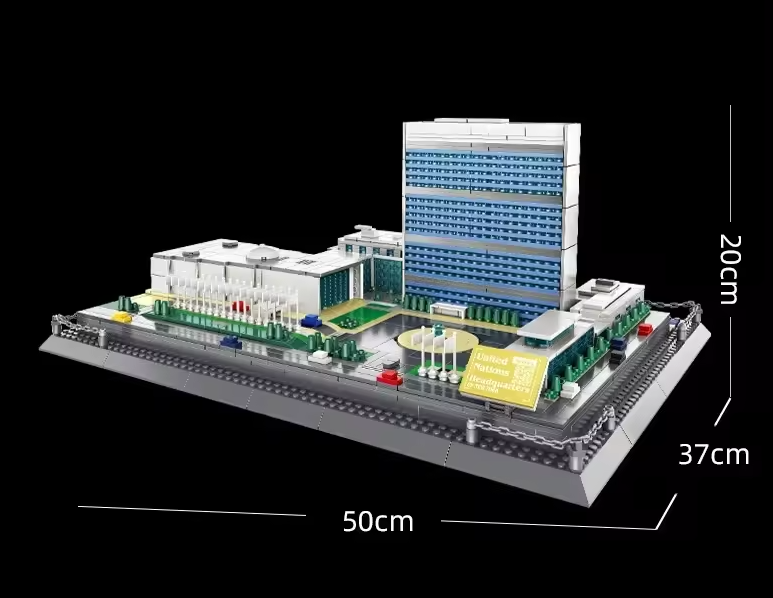 Đồ chơi xếp hình Trụ sở Liên Hợp Quốc_6219