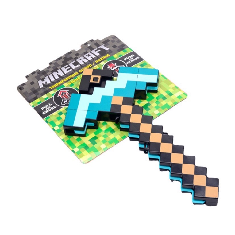 Đồ chơi xếp hình lắp ghép kiếm Minecraft_D9128