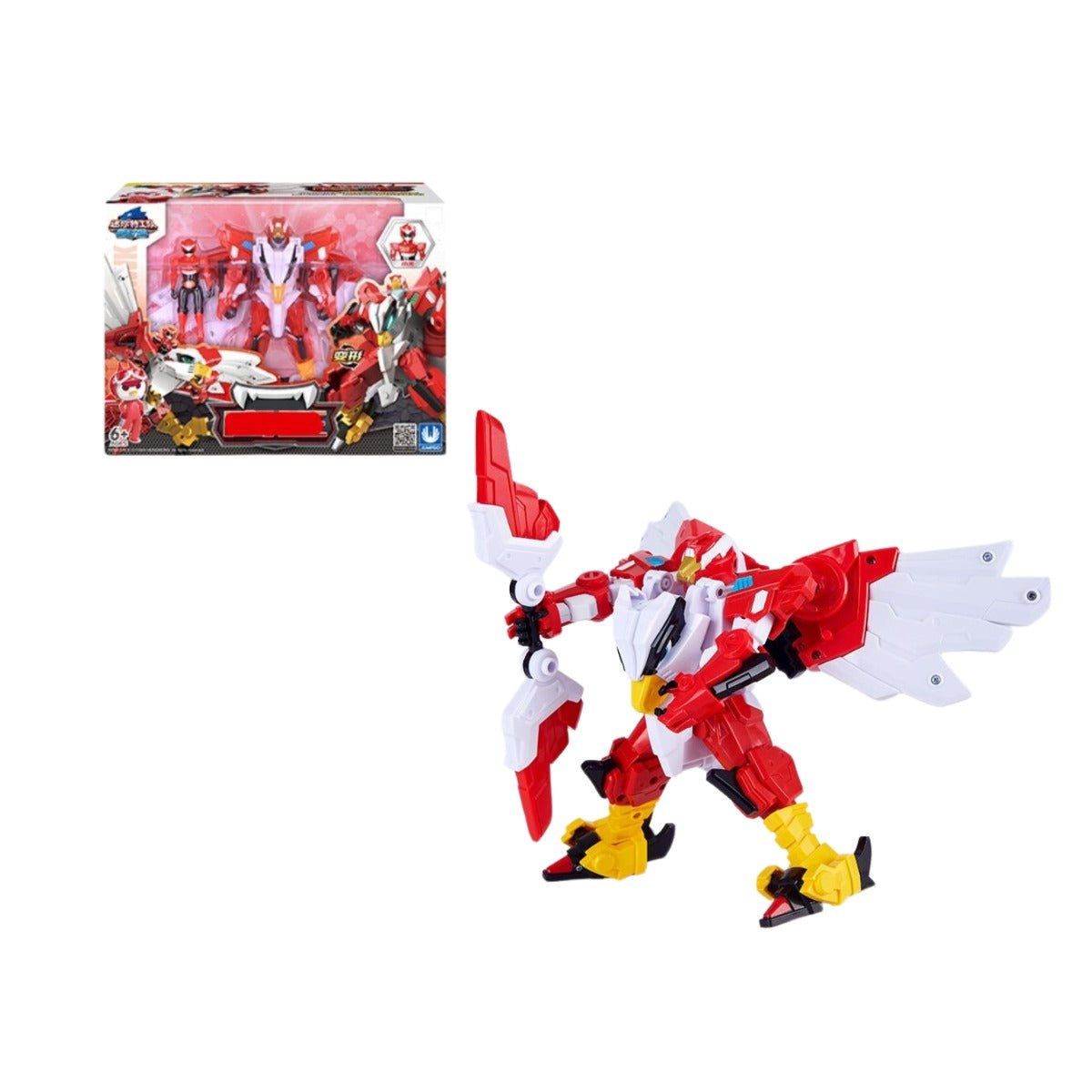 Robot biến hình chiến binh thú Hawk_8504