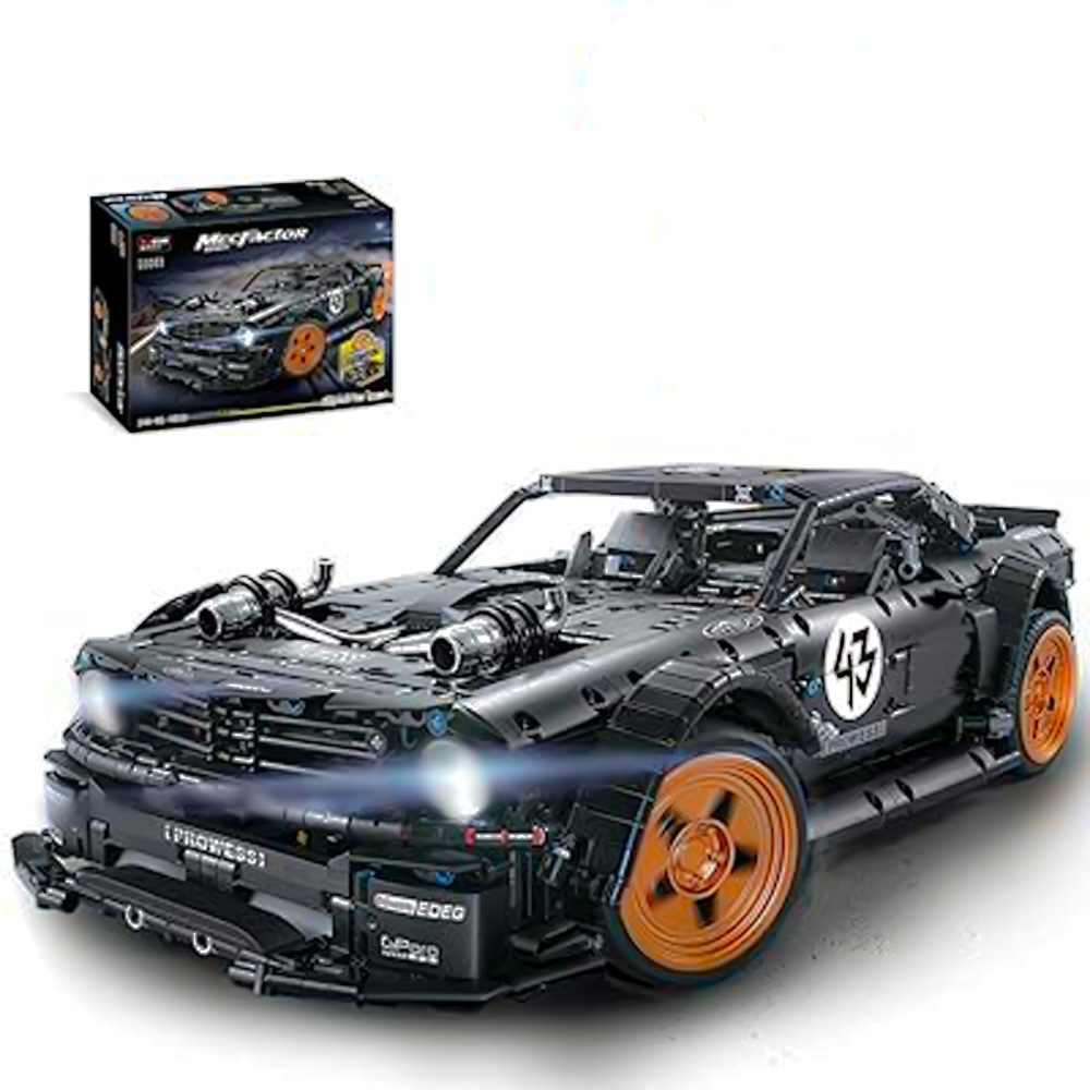 Đồ chơi xếp hình xe Ford Mustang Hoonicorn