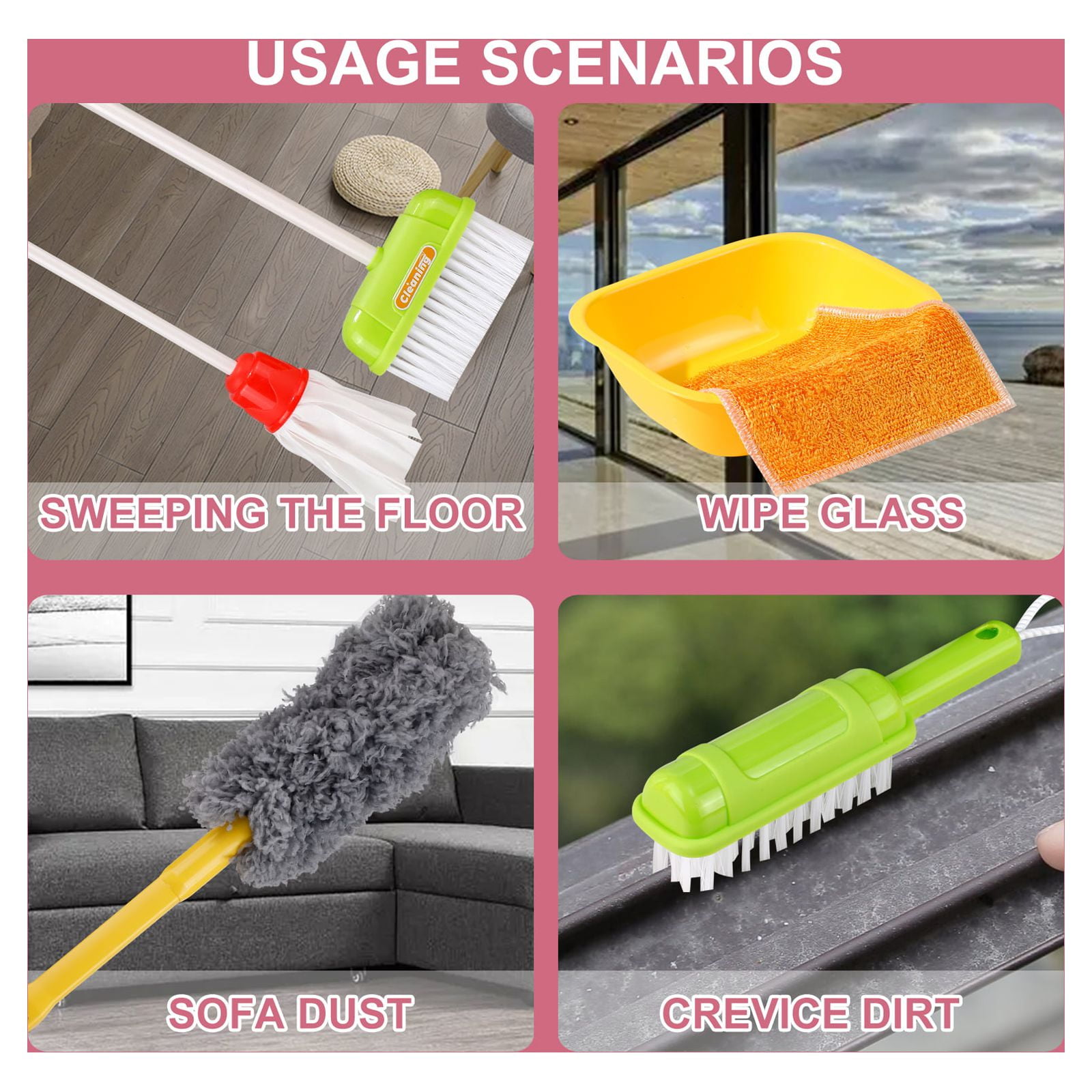 Đồ chơi lau nhà Đồ chơi lau nhà Home Cleaning_H354A_H354A