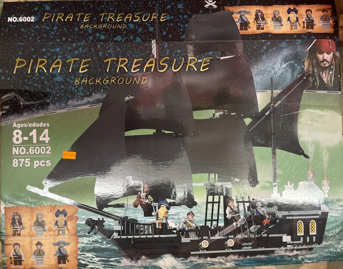 Đồ chơi xếp hình Con tàu Caribbean Black Pearl_6002