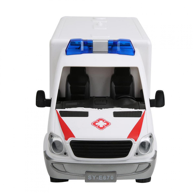 Mô hình xe cứu thương có điều khiển_E670-001