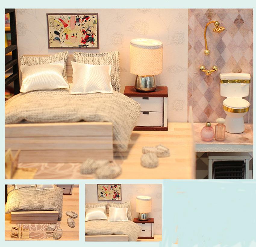 Đồ chơi xếp hình nhà gỗ sinh động_M030