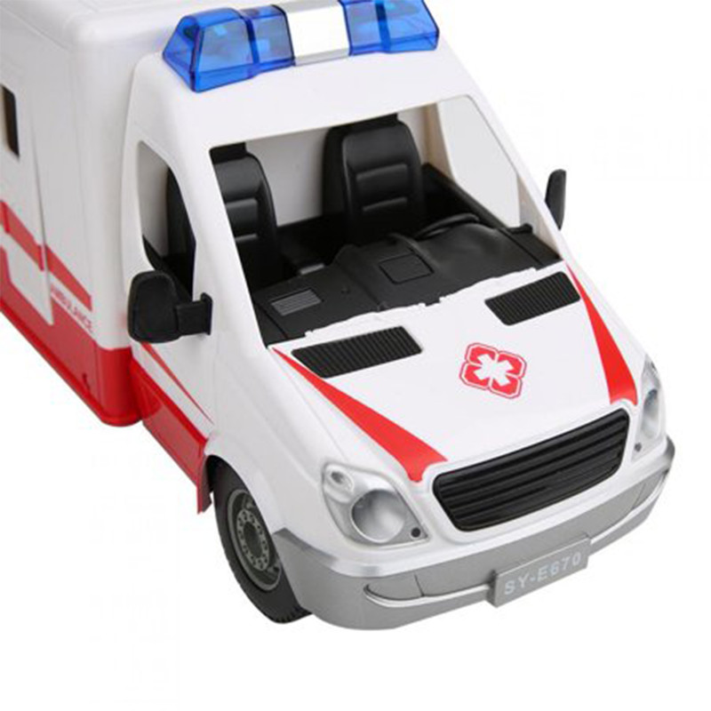 Mô hình xe cứu thương có điều khiển_E670-001